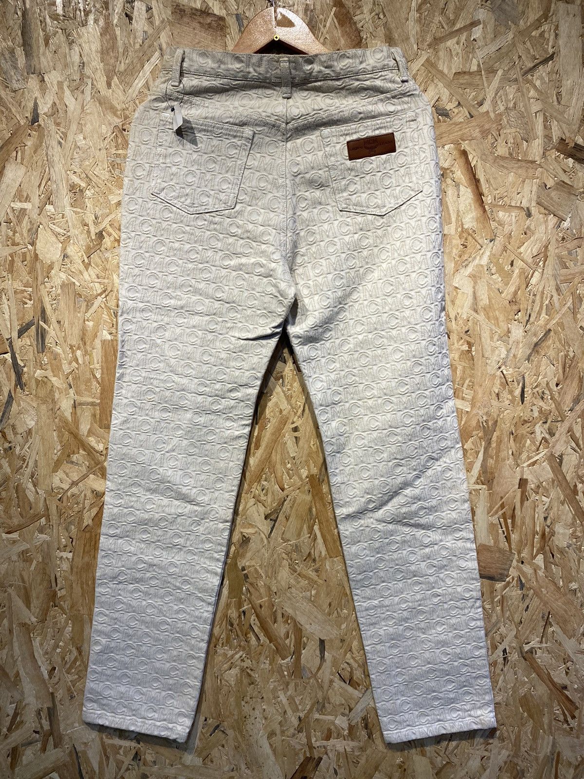 VINTAGE‼️MCM Legere Monogram Fullprint Jeans Pants