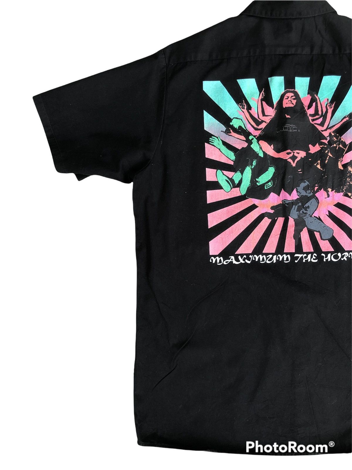 Band Tees Rare MAXIMUM THE HORMONE X ROLLING CRADLE Shirt Button Up Size US XL / EU 56 / 4 - 2 Thumbnail
