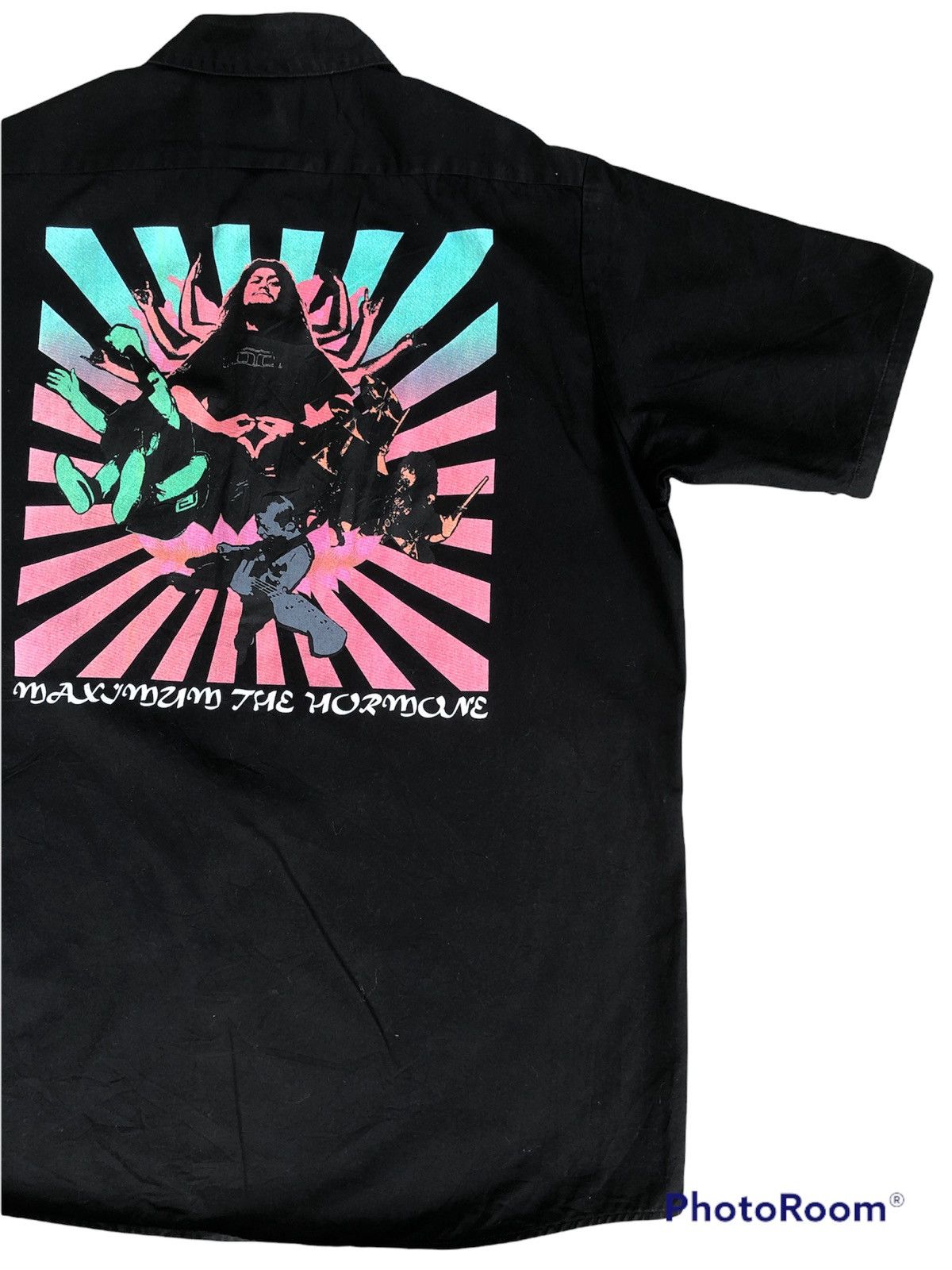 Band Tees Rare MAXIMUM THE HORMONE X ROLLING CRADLE Shirt Button Up Size US XL / EU 56 / 4 - 3 Thumbnail
