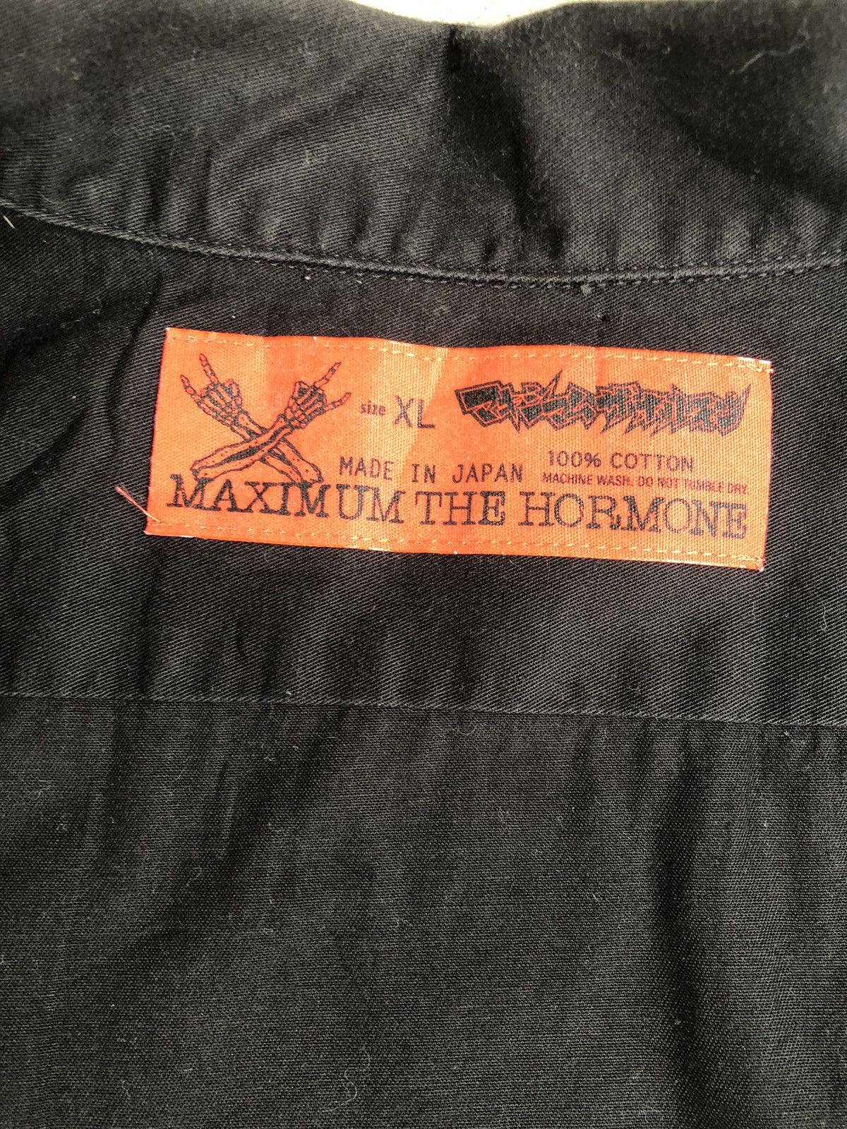 Band Tees Rare MAXIMUM THE HORMONE X ROLLING CRADLE Shirt Button Up Size US XL / EU 56 / 4 - 7 Thumbnail