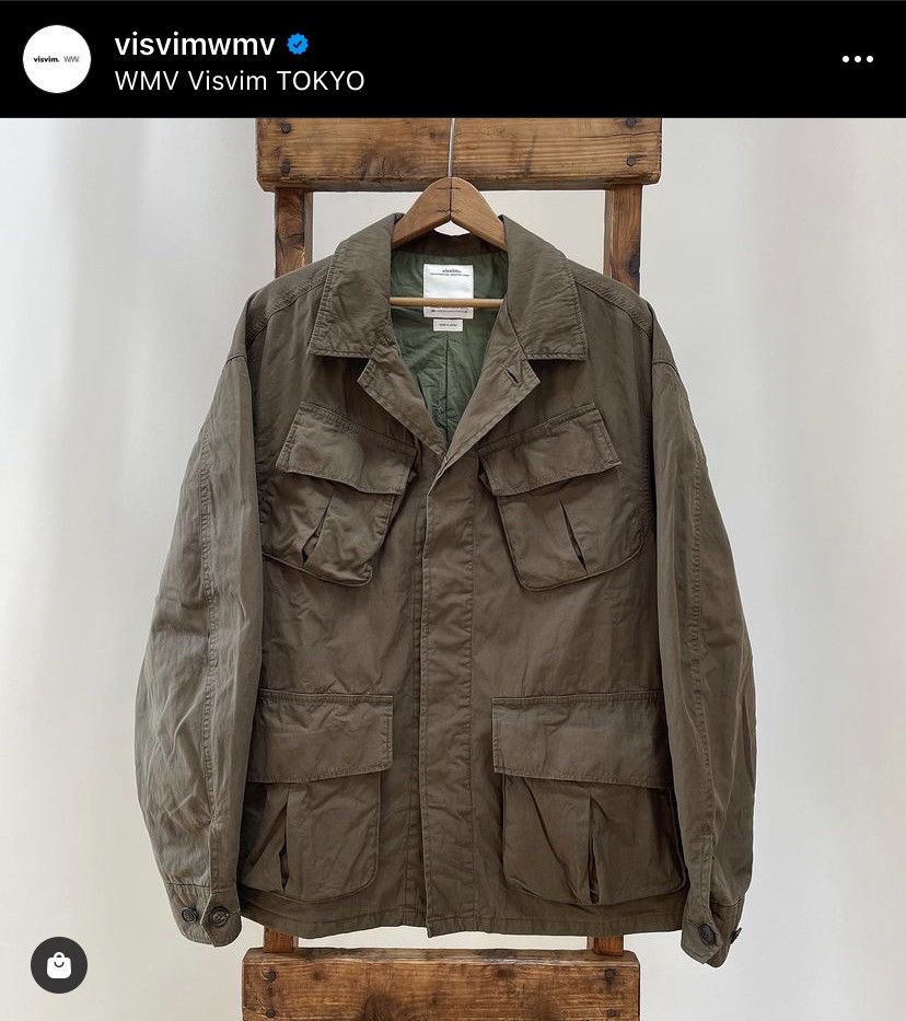 Visvim SS22 VIisvim Tropical Combat Jacket | Grailed