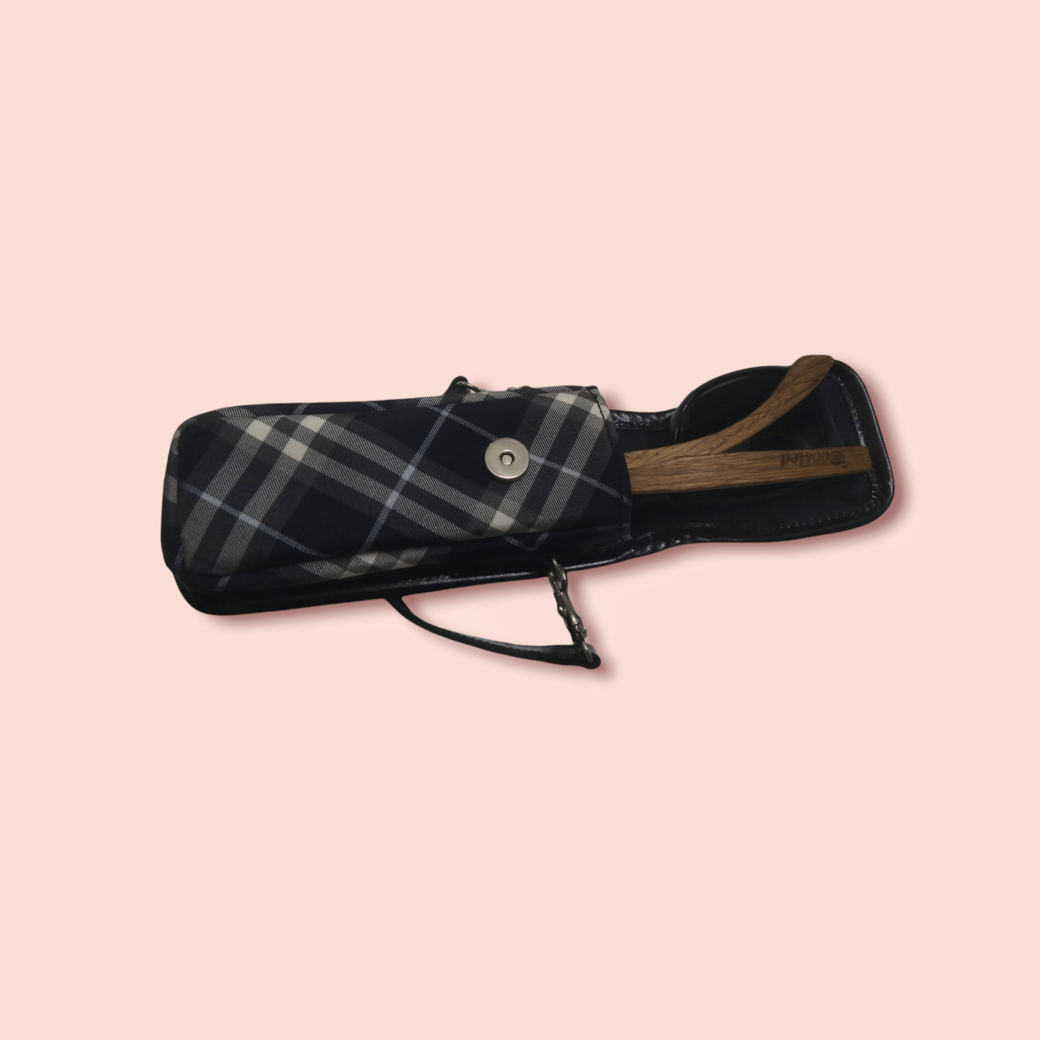 Burberry BURBERRYS BLUE LABEL NOVA CHECK SMALL UTILITY POUCH Size ONE SIZE - 5 Thumbnail