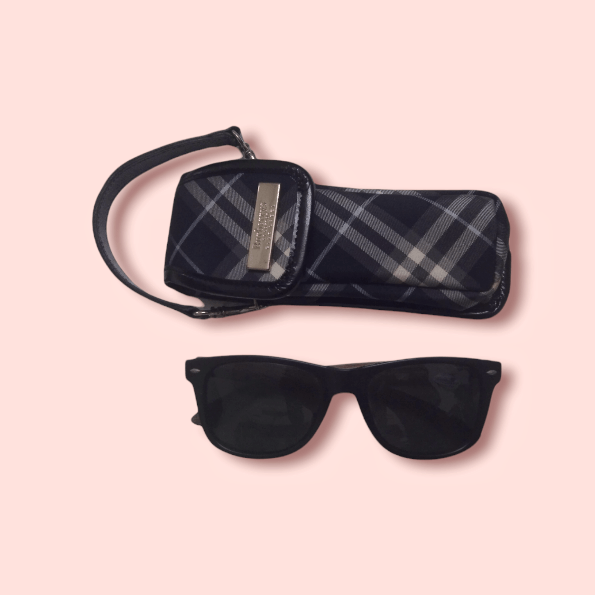 Burberry BURBERRYS BLUE LABEL NOVA CHECK SMALL UTILITY POUCH Size ONE SIZE - 1 Thumbnail