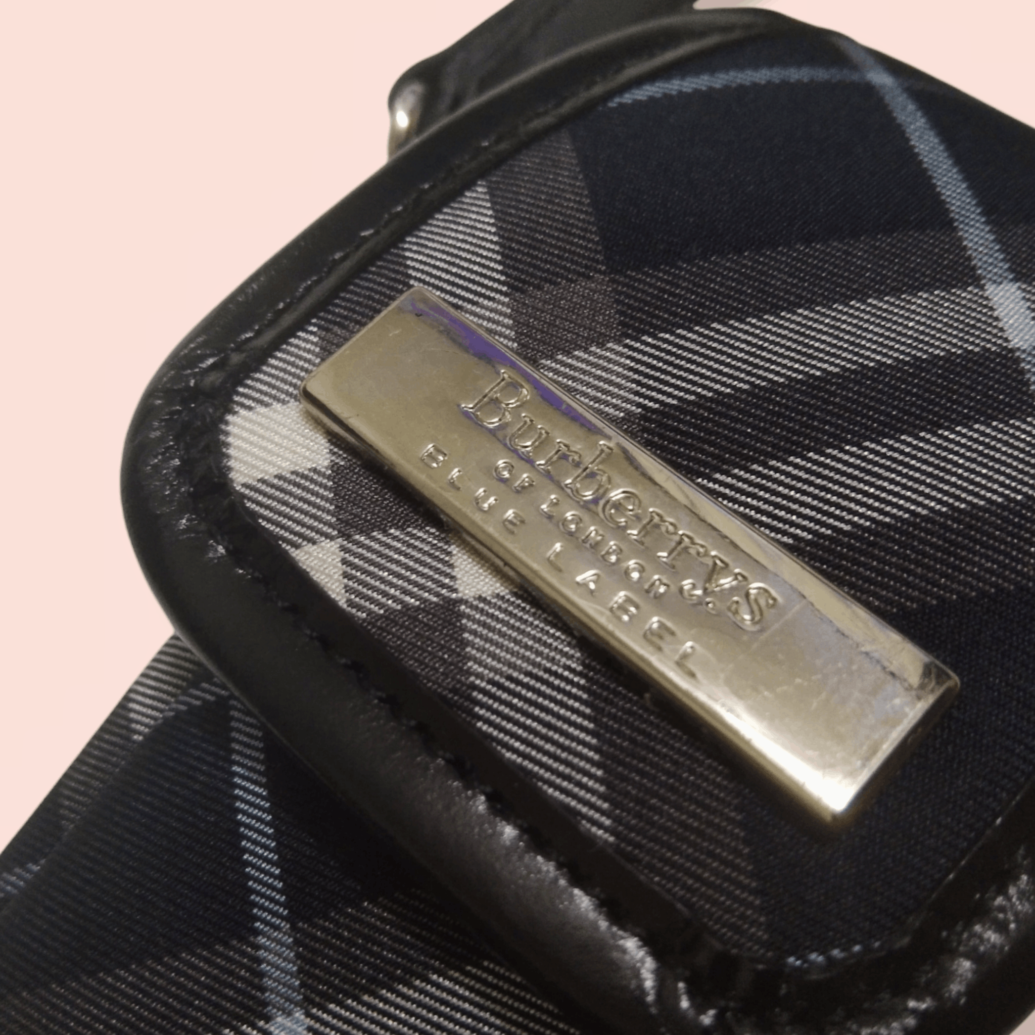 Burberry BURBERRYS BLUE LABEL NOVA CHECK SMALL UTILITY POUCH Size ONE SIZE - 2 Thumbnail