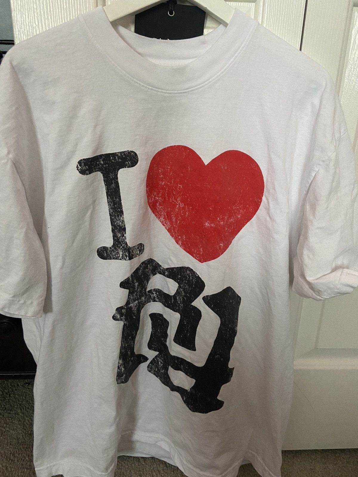 image of I Rr Kankan Really Rich T-Shirt in White, Men's (Size Large)