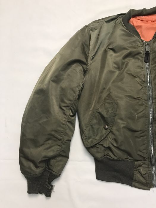 Vintage VINTAGE AVIREX LTD ZIPPER EMAR BOMBER MA1 JACKET | Grailed