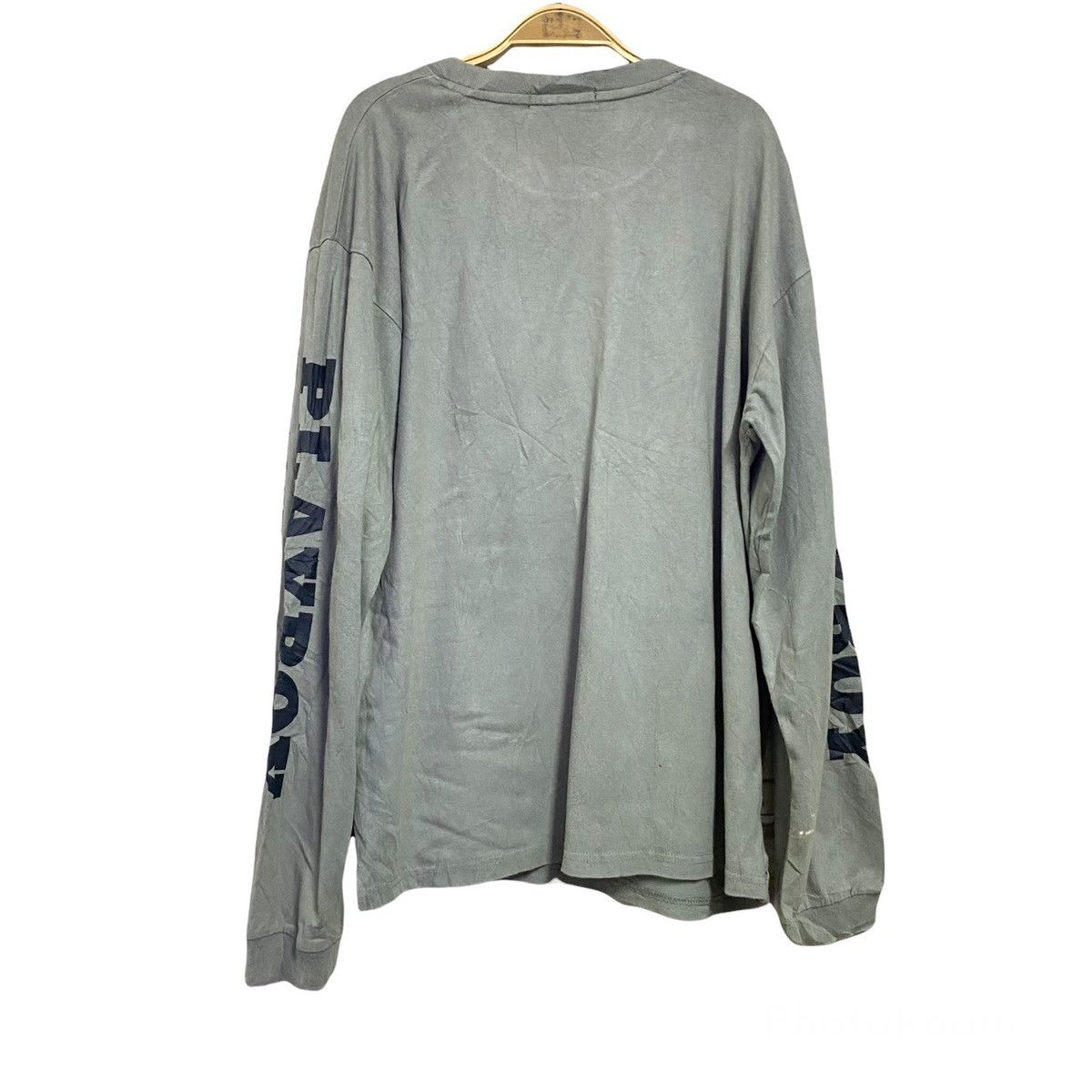 Playboy Playboy Naked Photo Shirt Longsleeve Size US XL / EU 56 / 4 - 2 Thumbnail
