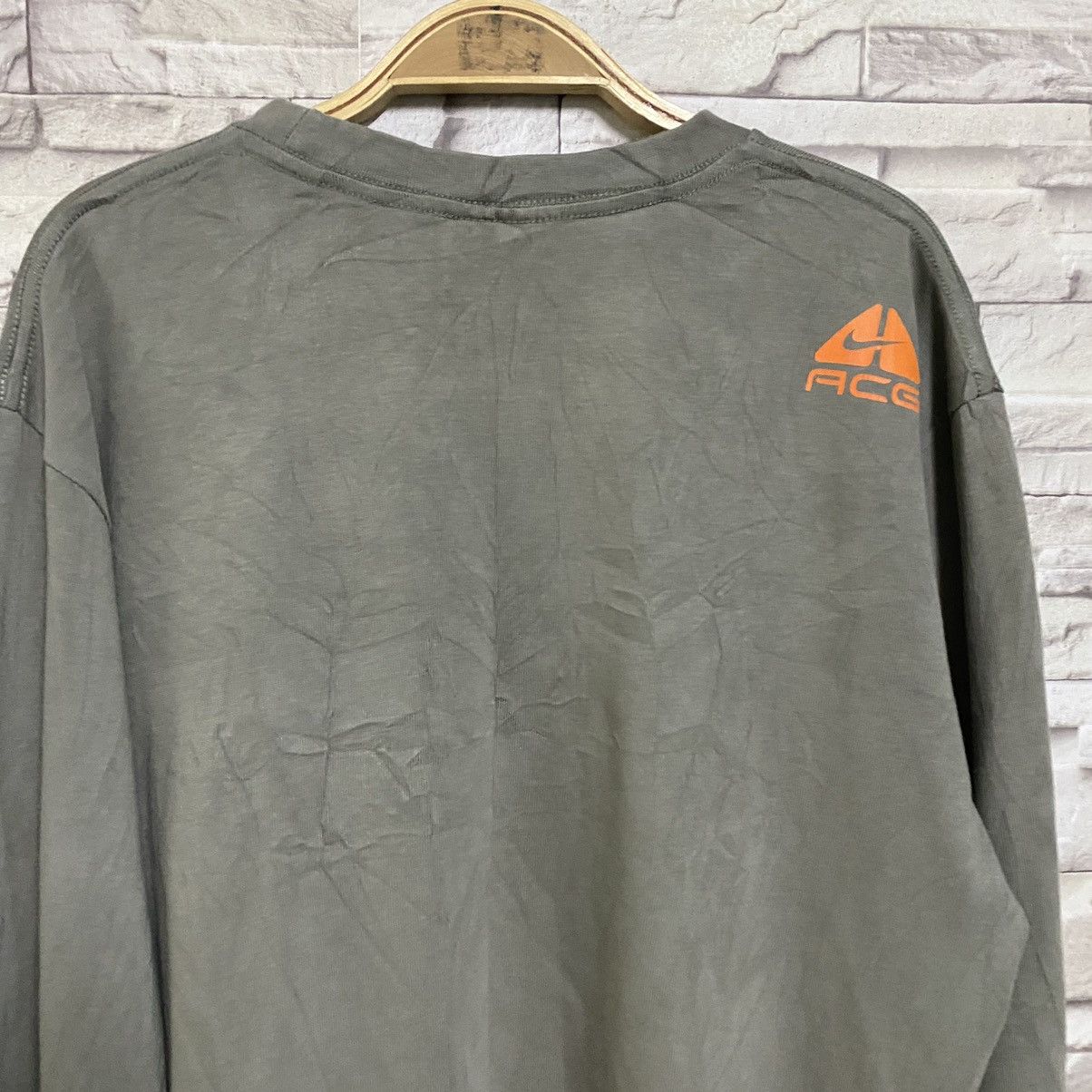 Vintage Vintage Nike ACG Shirt Piste off Size US M / EU 48-50 / 2 - 11 Thumbnail