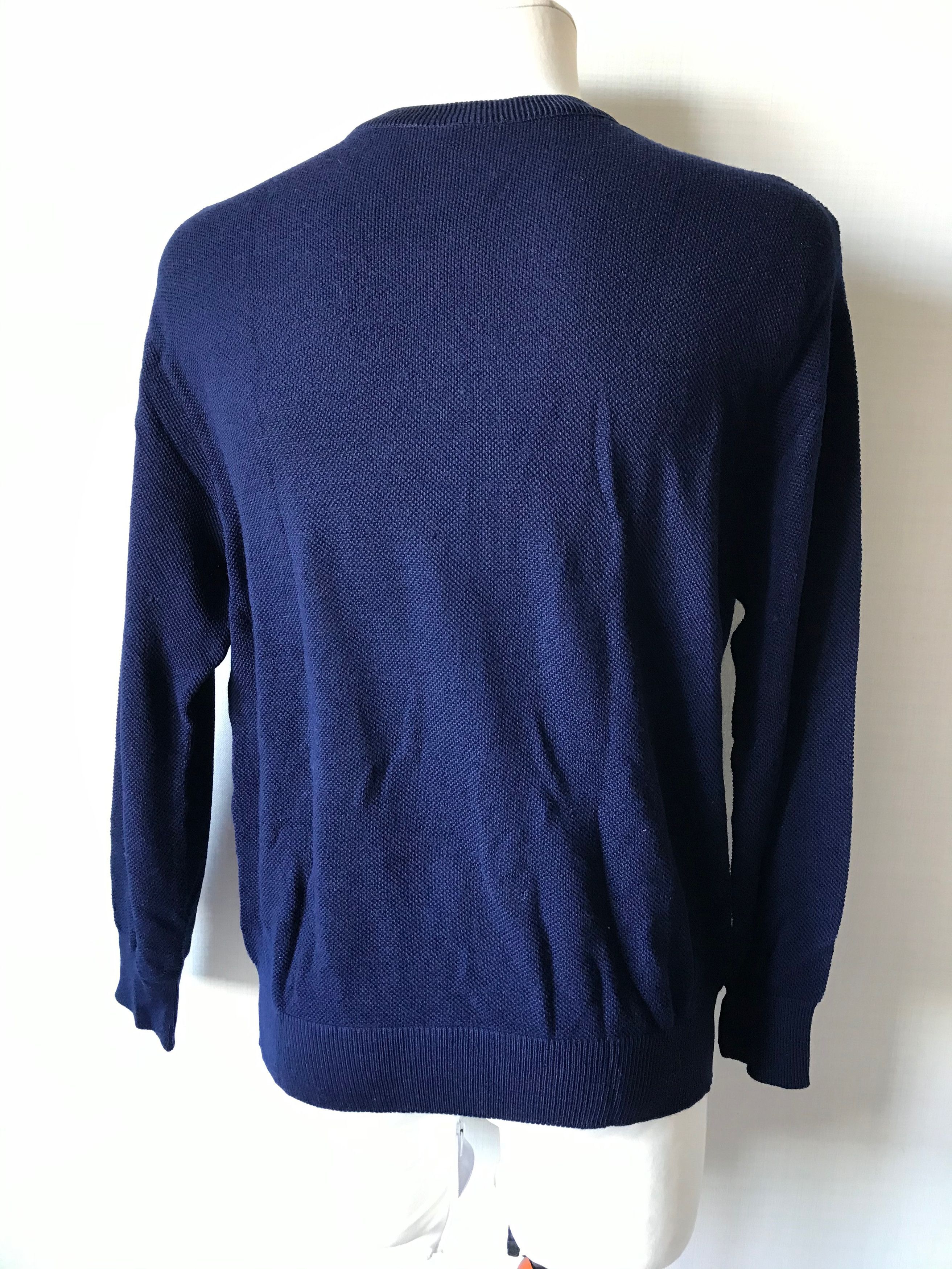 Lacoste Lacoste Vintage France V neck Jumper Sweater Wool Size US L / EU 52-54 / 3 - 8 Thumbnail