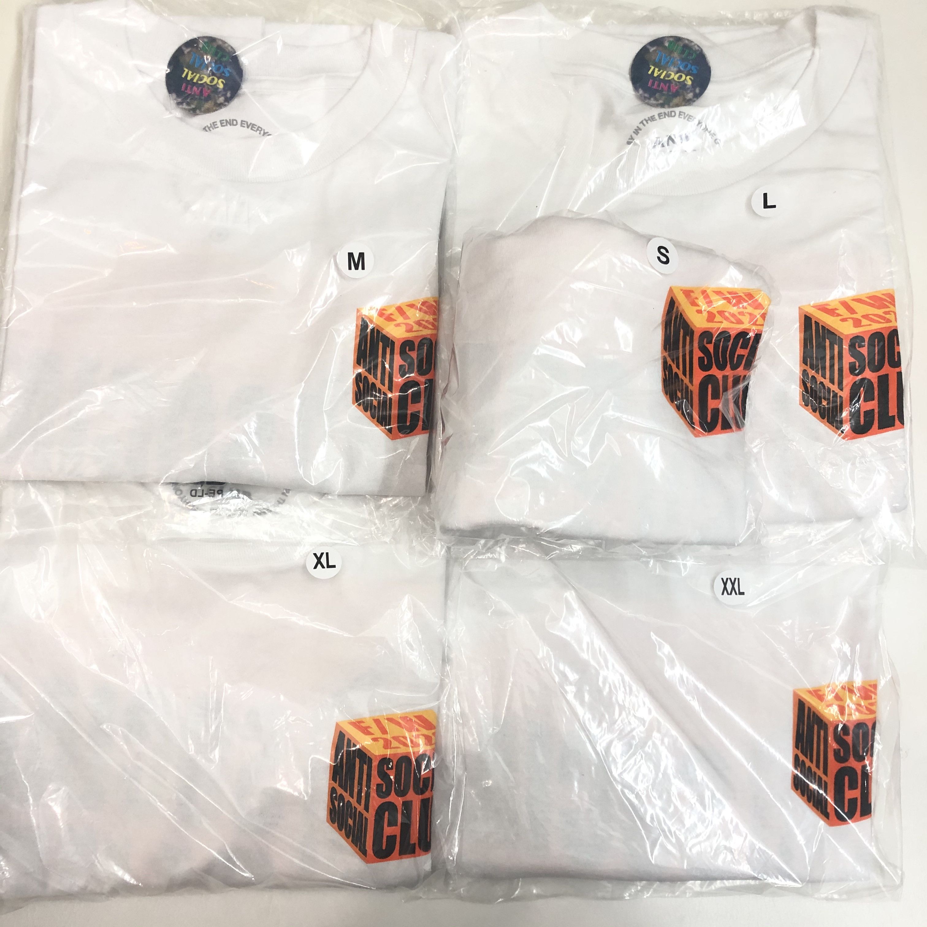 Anti Social Social Club DS ASSC I Wish I Was Wrong White Tee Bape FTP FOG CDG MagOC Size US XXL / EU 58 / 5 - 7 Thumbnail