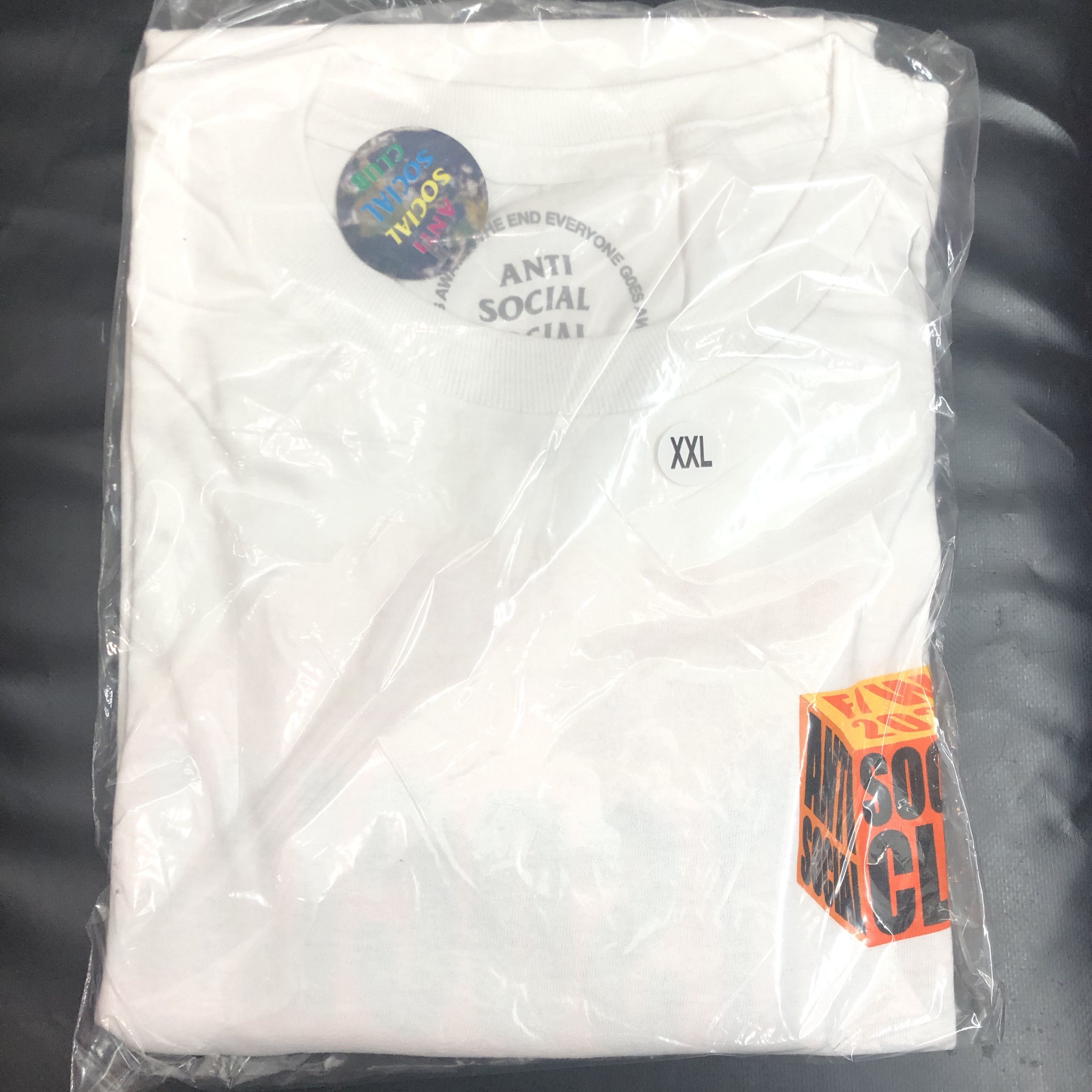 Anti Social Social Club DS ASSC I Wish I Was Wrong White Tee Bape FTP FOG CDG MagOC Size US XXL / EU 58 / 5 - 2 Thumbnail