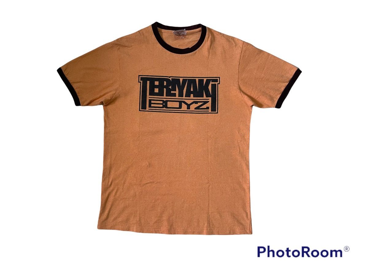 image of Vintage Def Jam Recordings Ringer T.shirt in Orange, Men's (Size Medium)