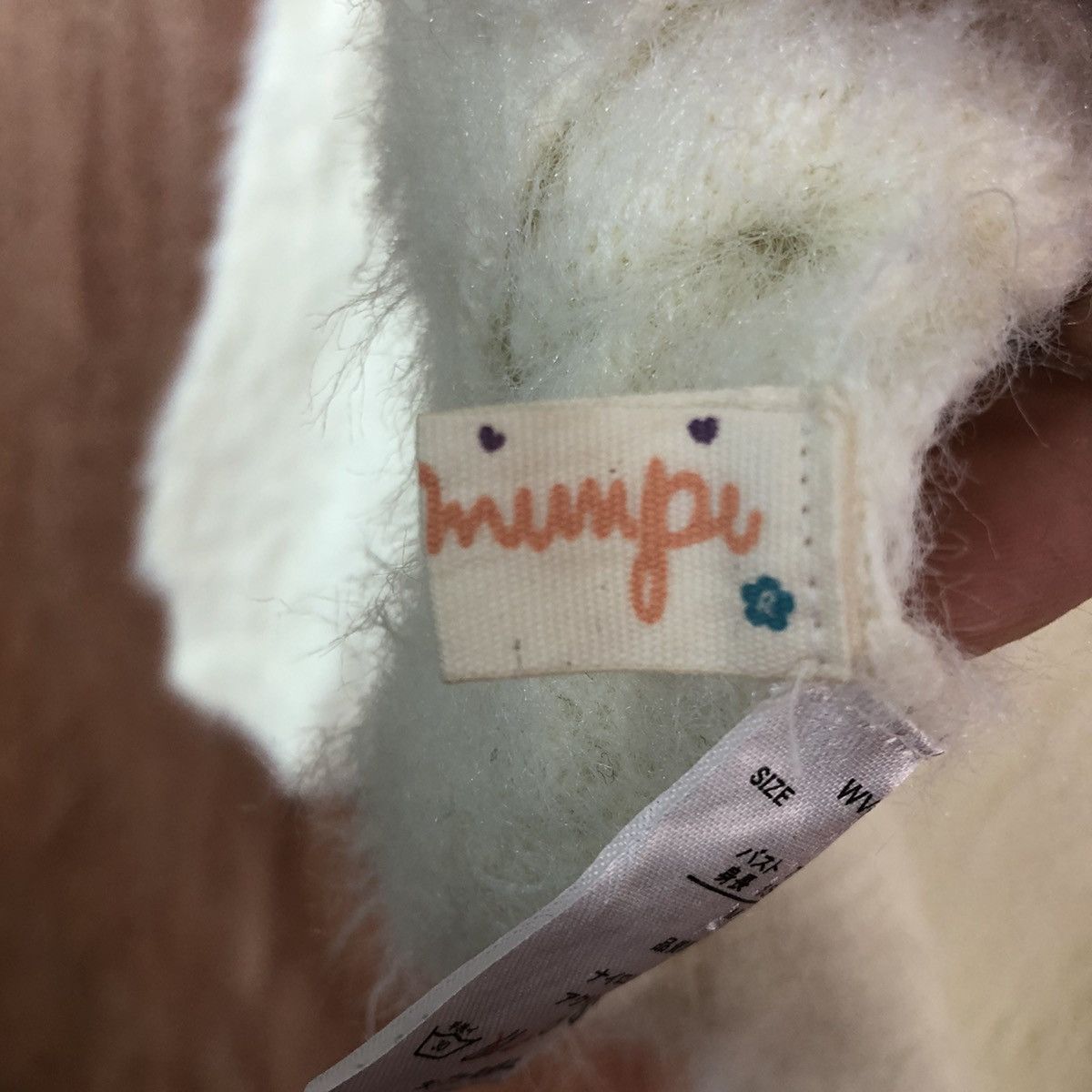 Homespun Knitwear × Japanese Brand Anap Mumpe White Mohair Shag Shaggy Knitwear #c349 Size M / US 6-8 / IT 42-44 - 12 Thumbnail