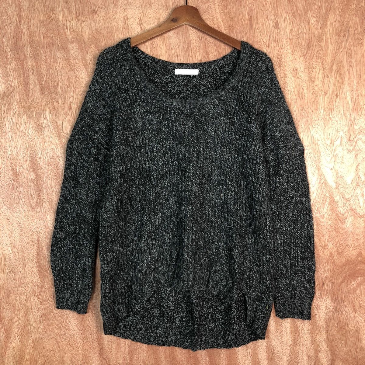 Homespun Knitwear Lowrys Farm Grey vintage japan knitwear #6112 Size US M / EU 48-50 / 2 - 3 Thumbnail
