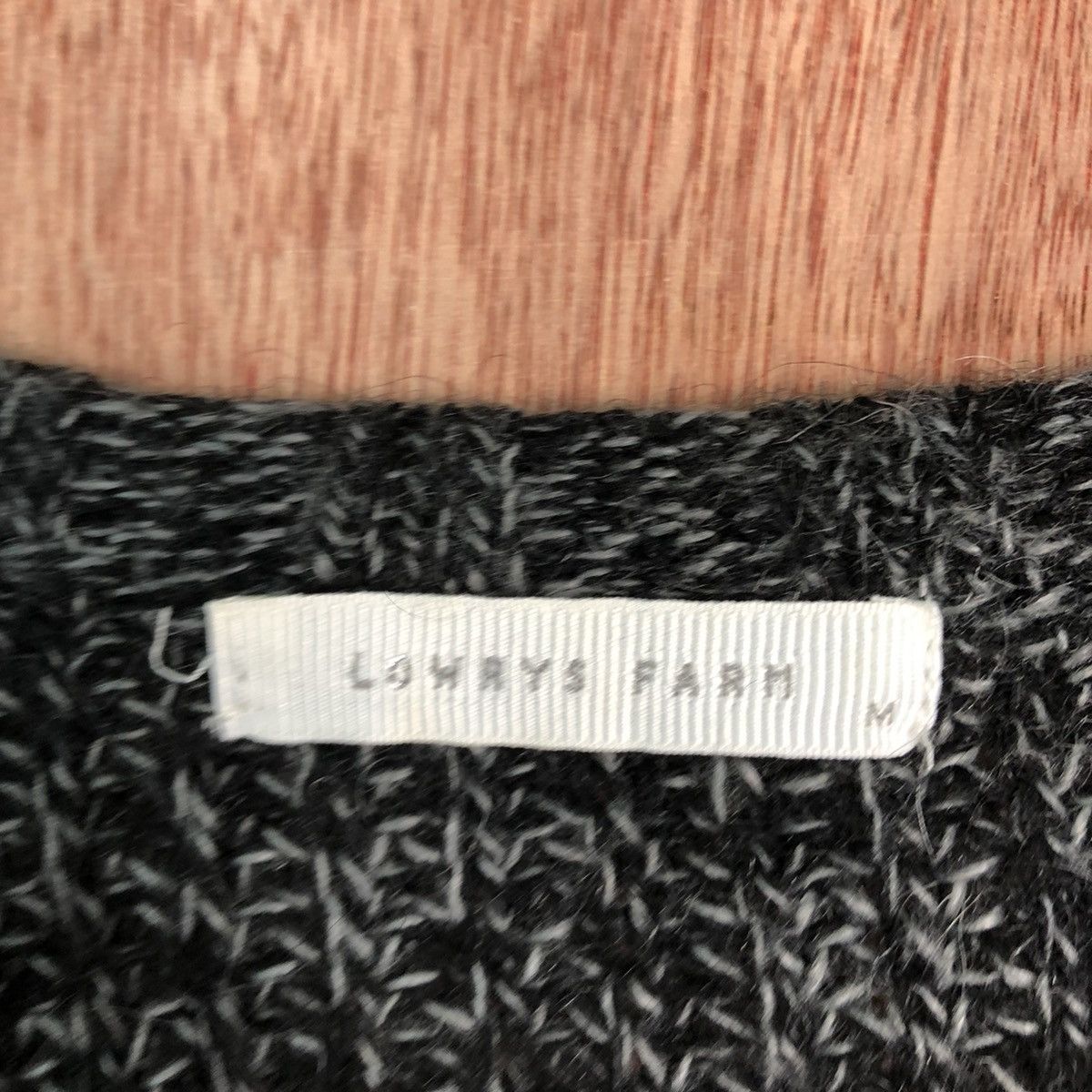 Homespun Knitwear Lowrys Farm Grey vintage japan knitwear #6112 Size US M / EU 48-50 / 2 - 9 Thumbnail