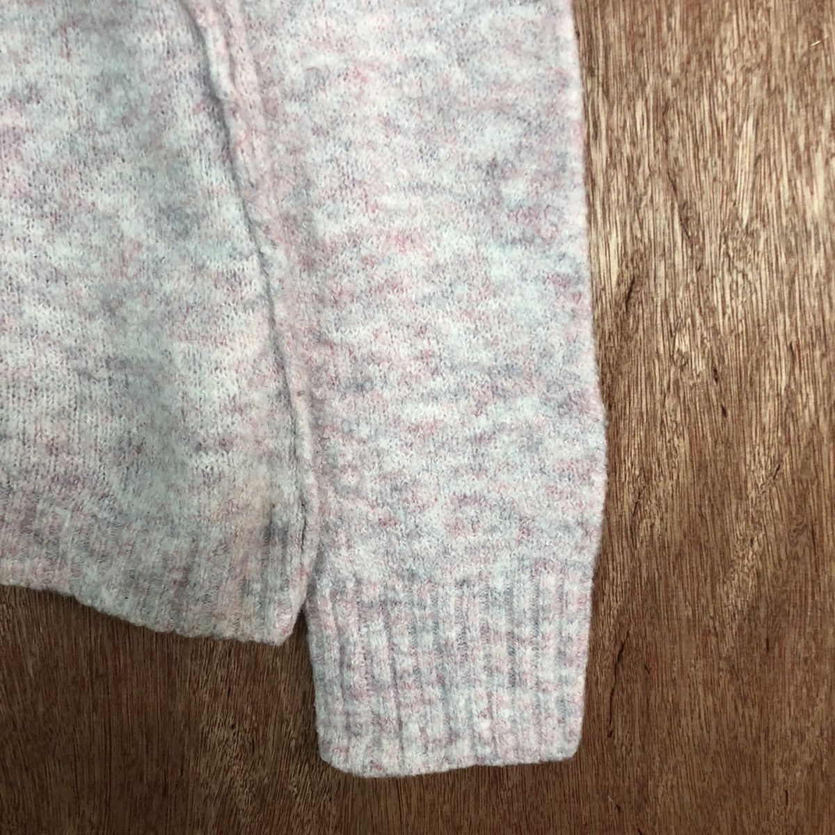 Homespun Knitwear × Japanese Brand Kismeto Light Pink Shag Knitwear #6079 Size US L / EU 52-54 / 3 - 4 Thumbnail