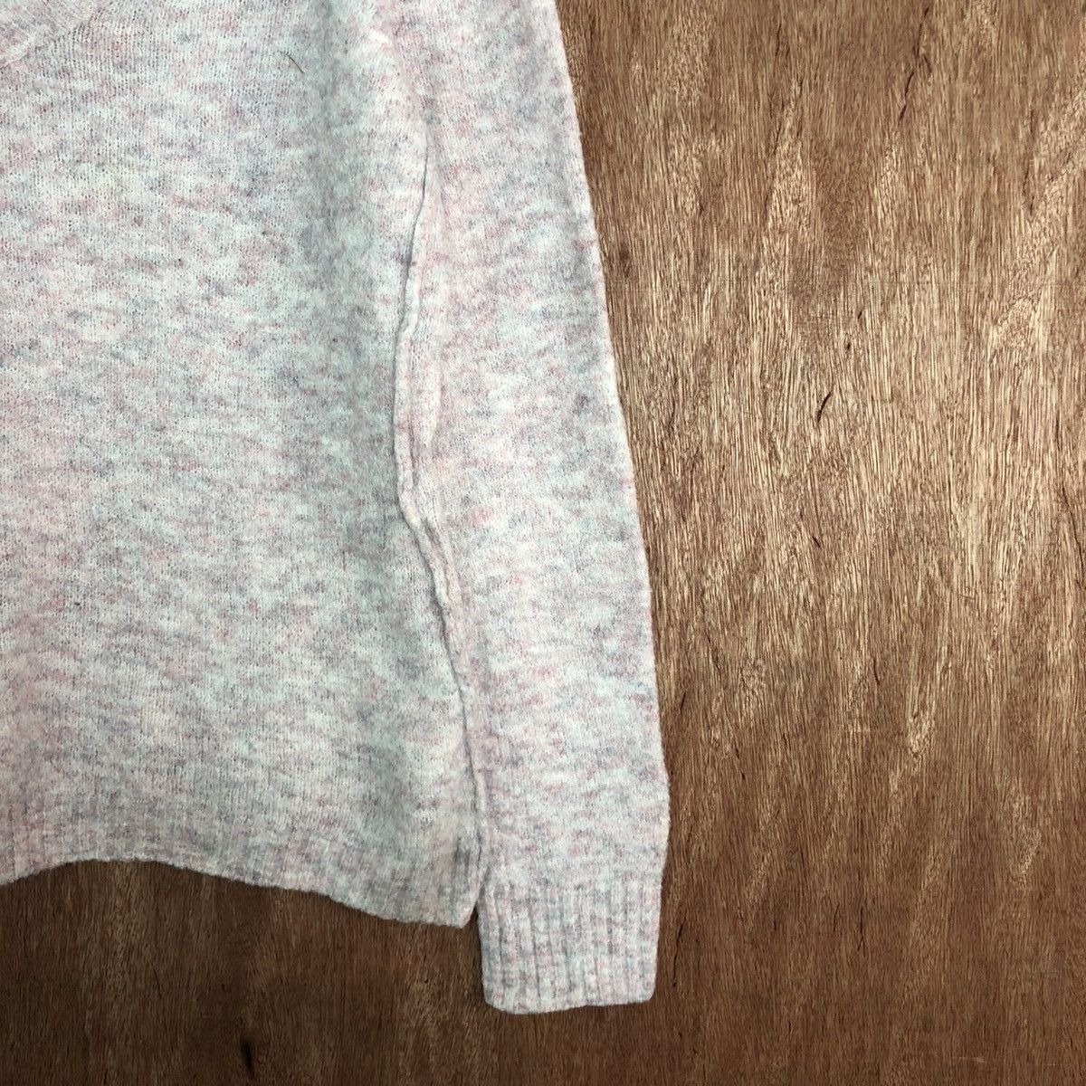 Homespun Knitwear × Japanese Brand Kismeto Light Pink Shag Knitwear #6079 Size US L / EU 52-54 / 3 - 5 Thumbnail