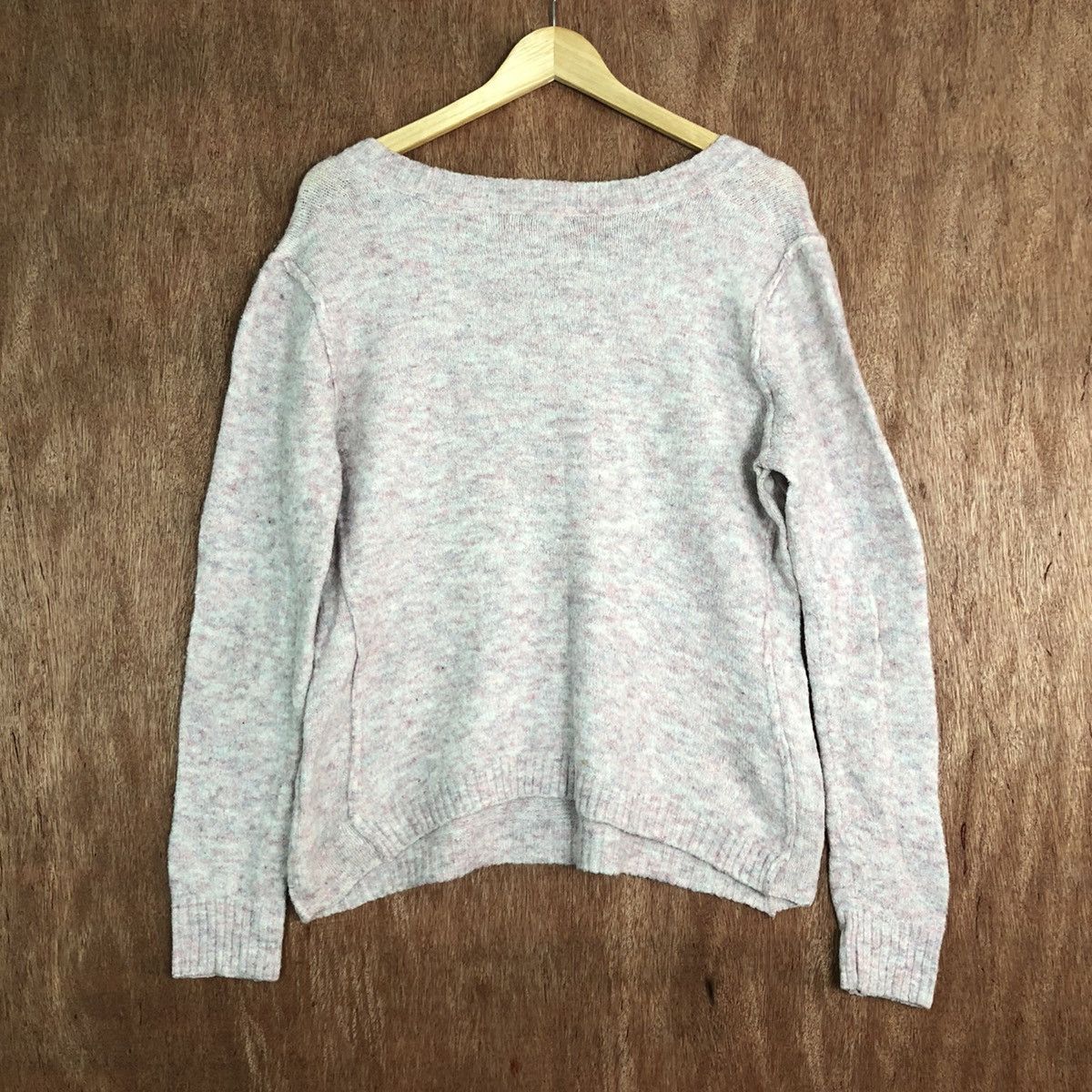 Homespun Knitwear × Japanese Brand Kismeto Light Pink Shag Knitwear #6079 Size US L / EU 52-54 / 3 - 10 Thumbnail