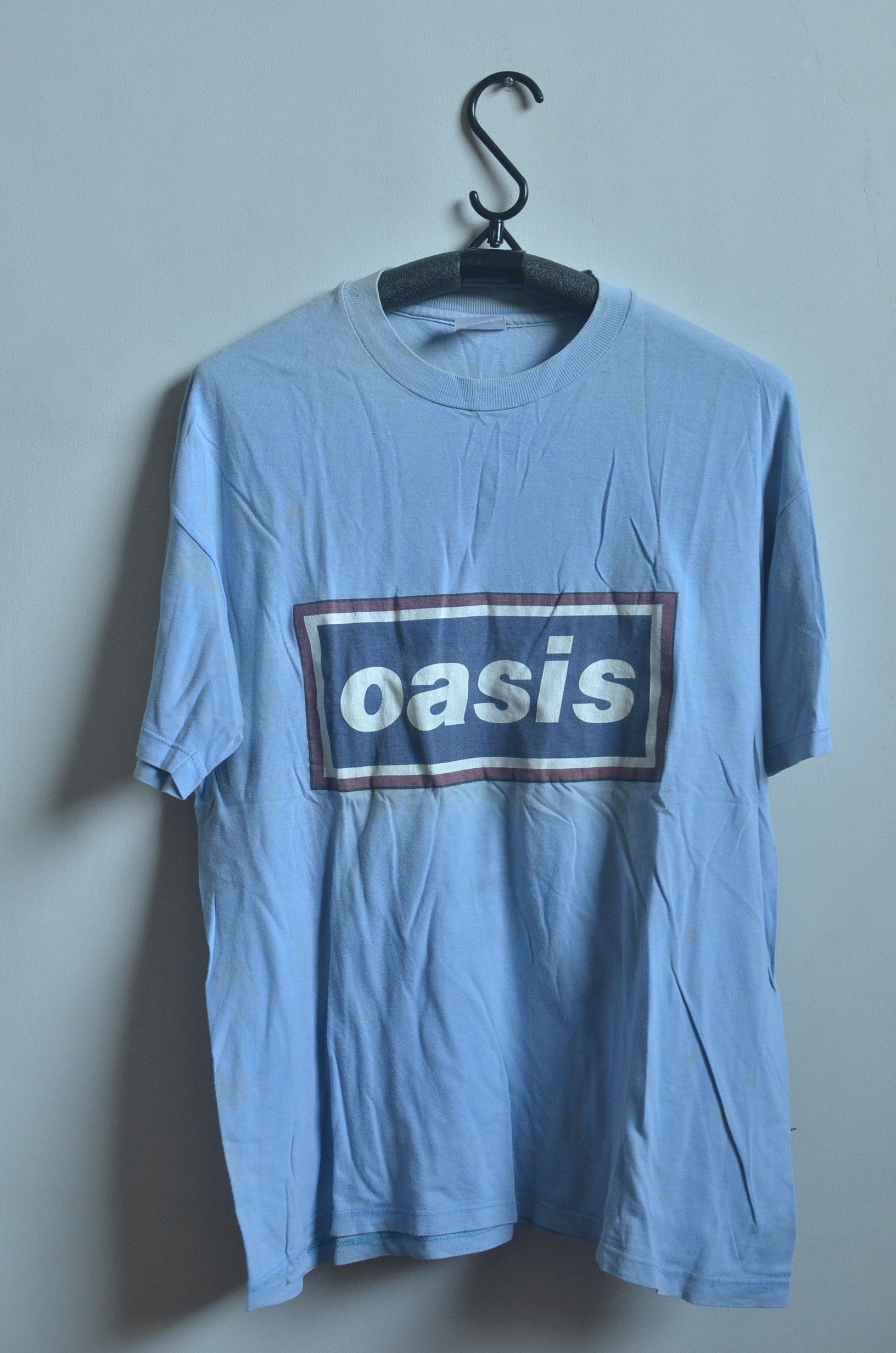 Band Tees VINTAGE OASIS DEFINITELY MAYBE ALBUM PROMO SHIRT Size US L / EU 52-54 / 3 - 1 Thumbnail