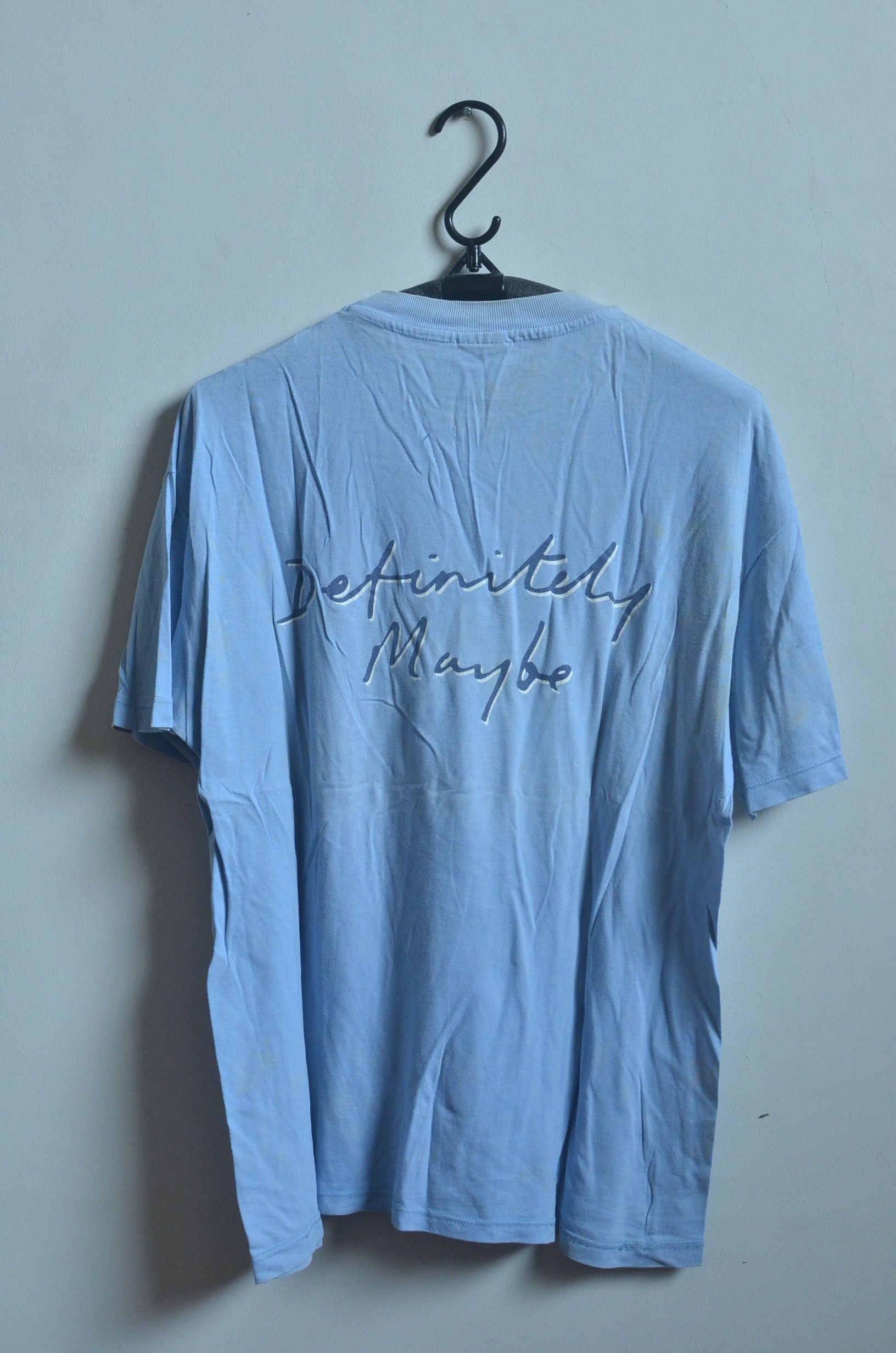 Band Tees VINTAGE OASIS DEFINITELY MAYBE ALBUM PROMO SHIRT Size US L / EU 52-54 / 3 - 5 Thumbnail