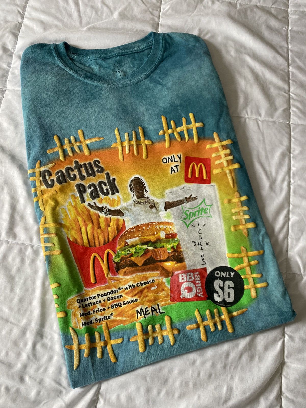 Travis Scott McDonald’s T shirt size M Size US M / EU 48-50 / 2 - 3 Thumbnail