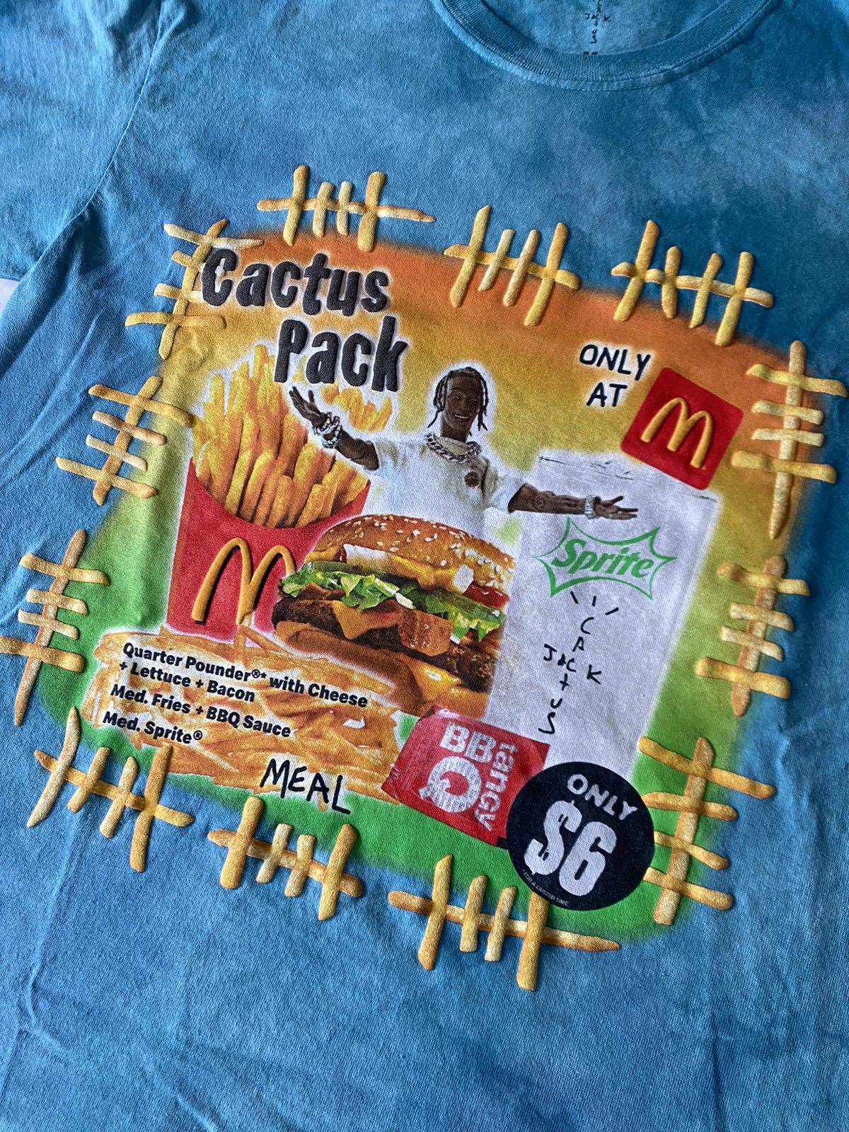 Travis Scott McDonald’s T shirt size M Size US M / EU 48-50 / 2 - 1 Thumbnail