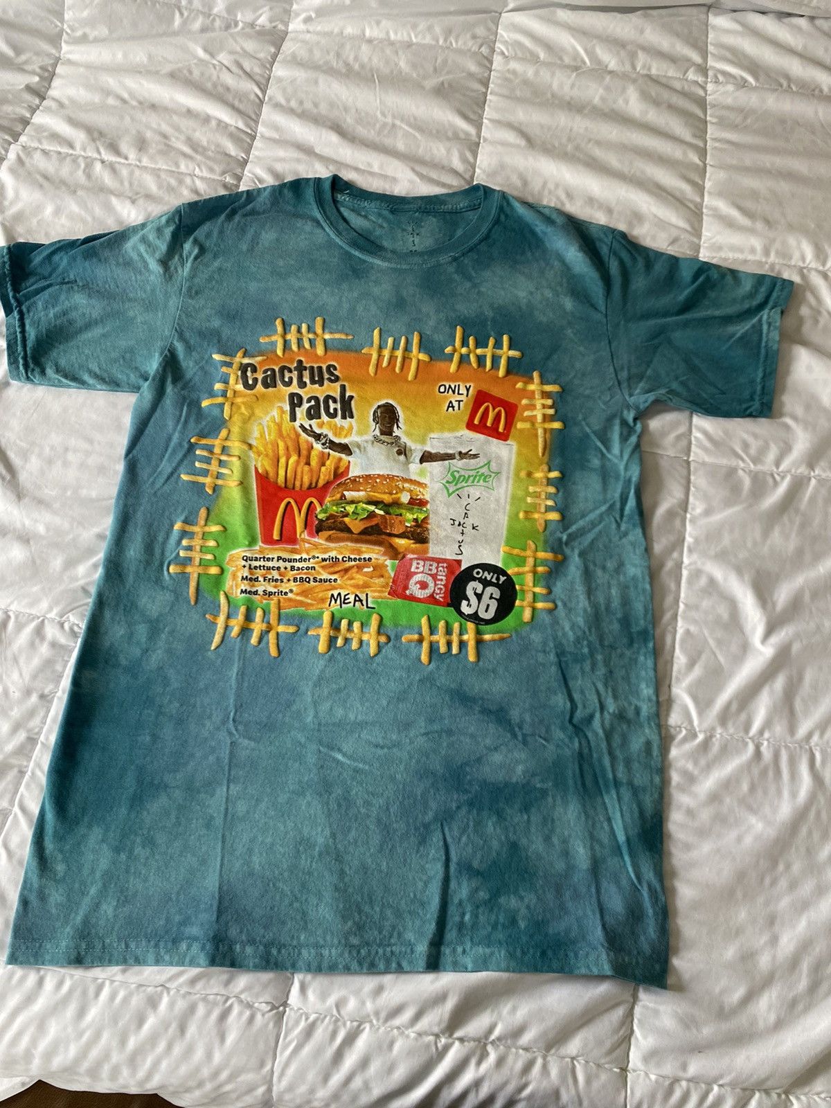 Travis Scott McDonald’s T shirt size M Size US M / EU 48-50 / 2 - 2 Thumbnail