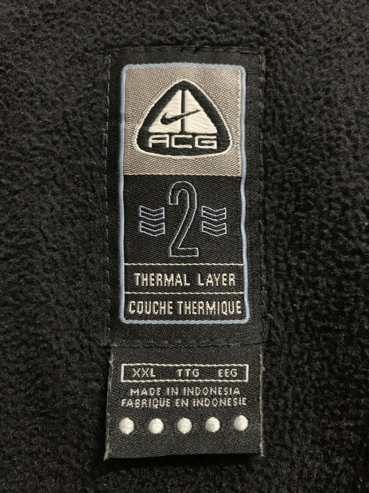 Nike × Nike ACG × Vintage Nike ACG Thermal Layer Season Fleece Jacket Size US L / EU 52-54 / 3 - 3 Thumbnail