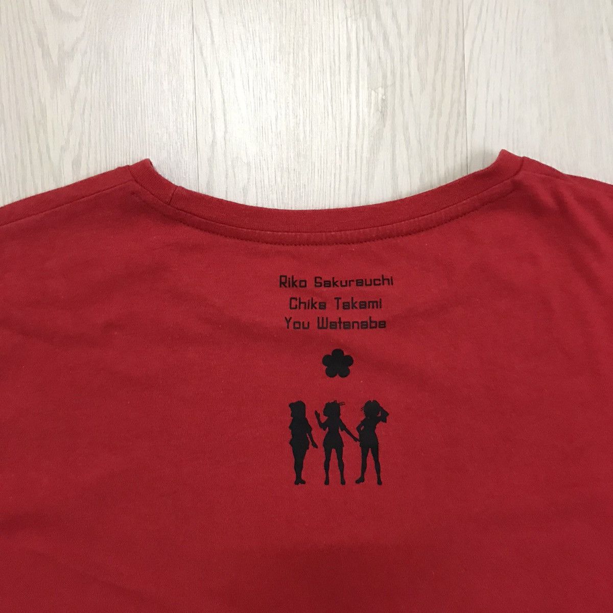 Anime × Cartoon Network × Japanese Brand Anime Love Live Sunshine Anime Tee Manga Evangelion Pokemon Size US M / EU 48-50 / 2 - 5 Thumbnail