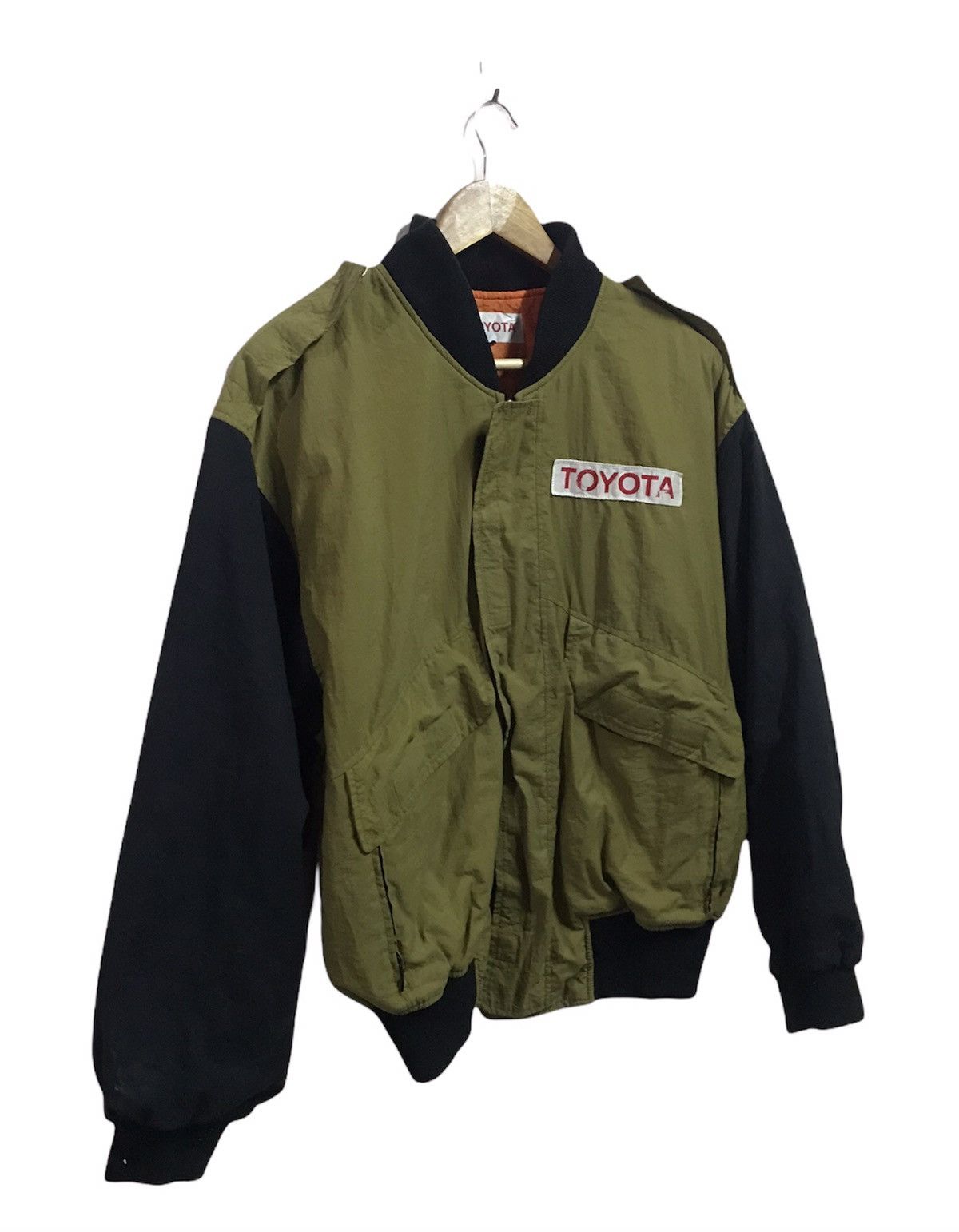 Japanese Brand RARE VINTAGE TOYOTA RACING DEVELOPMENT TRD LIGHT JACKET Size US M / EU 48-50 / 2 - 3 Thumbnail