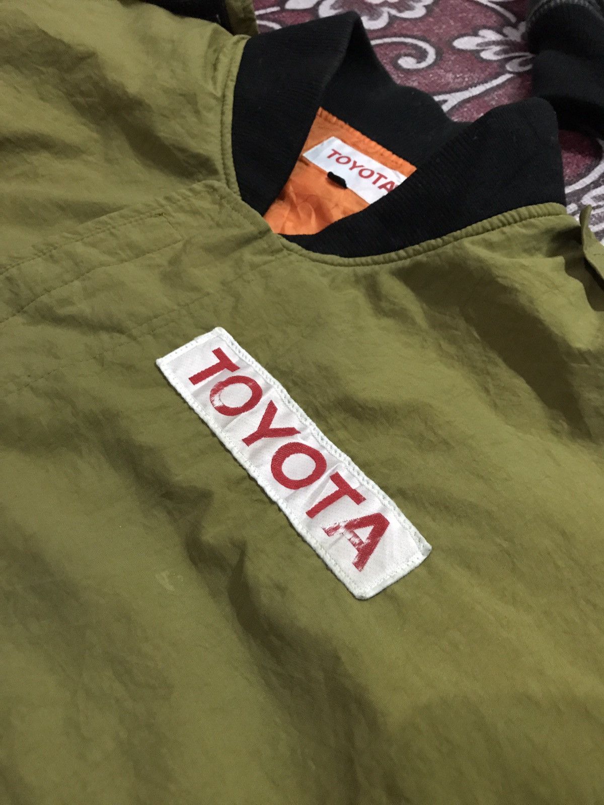 Japanese Brand RARE VINTAGE TOYOTA RACING DEVELOPMENT TRD LIGHT JACKET Size US M / EU 48-50 / 2 - 5 Thumbnail