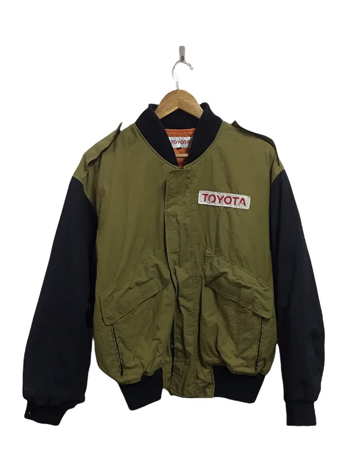 Japanese Brand RARE VINTAGE TOYOTA RACING DEVELOPMENT TRD LIGHT JACKET Size US M / EU 48-50 / 2 - 1 Thumbnail