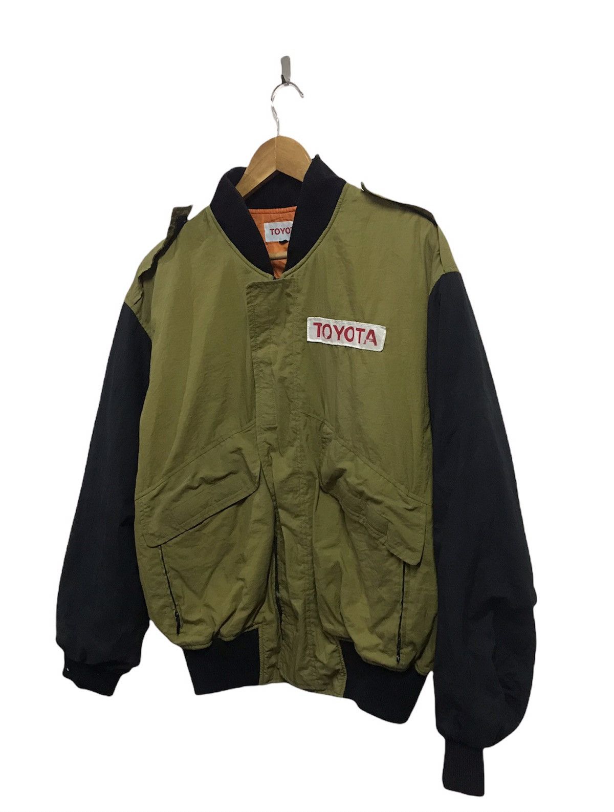 Japanese Brand RARE VINTAGE TOYOTA RACING DEVELOPMENT TRD LIGHT JACKET Size US M / EU 48-50 / 2 - 2 Thumbnail