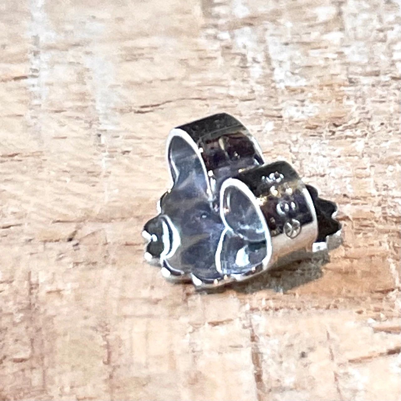 John Hardy John Hardy Classic Chain Stud Silver Earrings with Diamonds Size ONE SIZE - 7 Thumbnail