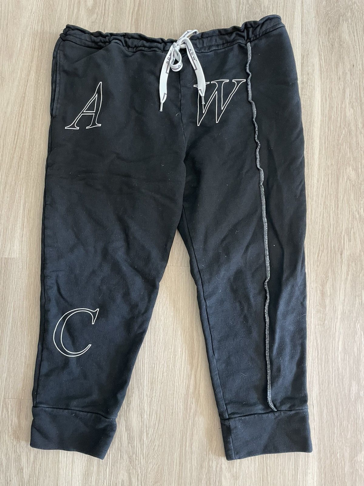 A-COLD-WALL* × Samuel Ross A cold wall acw baggy exposed seam sweatpants Size US 32 / EU 48 - 1 Thumbnail