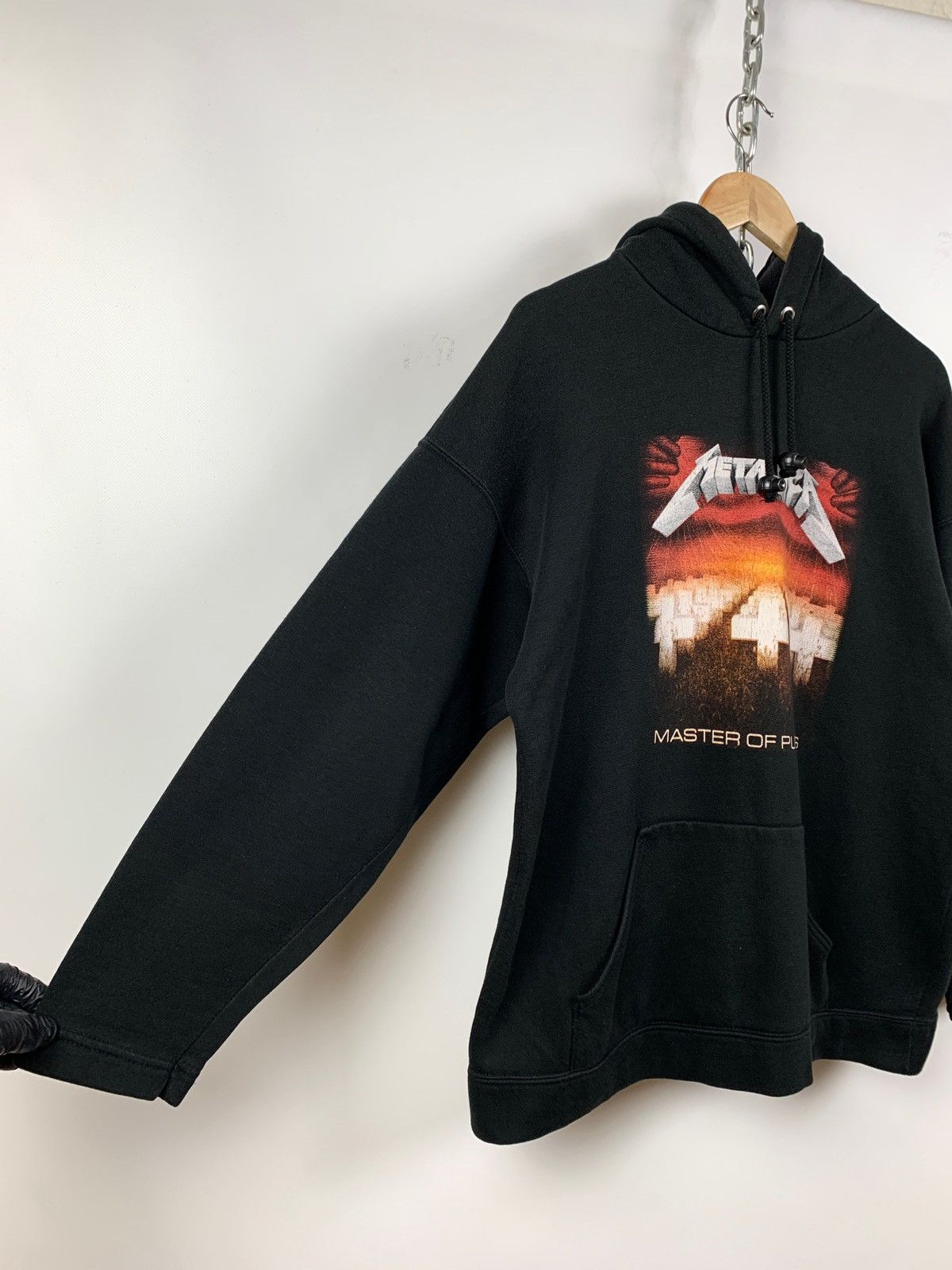 Band Tees 90s Vintage Metallica Master Of Puppets Black Hoodie Size US M / EU 48-50 / 2 - 6 Thumbnail