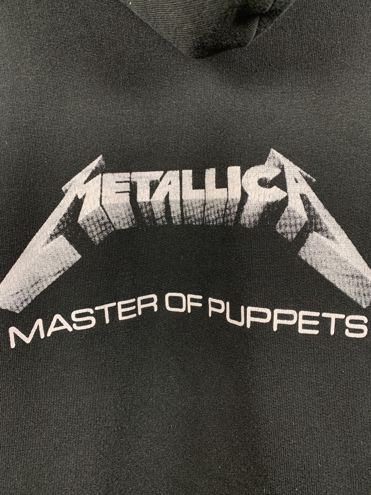 Band Tees 90s Vintage Metallica Master Of Puppets Black Hoodie Size US M / EU 48-50 / 2 - 10 Thumbnail
