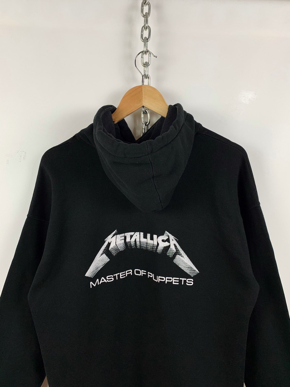 Band Tees 90s Vintage Metallica Master Of Puppets Black Hoodie Size US M / EU 48-50 / 2 - 4 Thumbnail