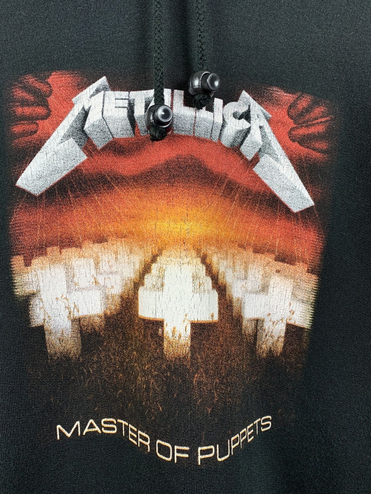 Band Tees 90s Vintage Metallica Master Of Puppets Black Hoodie Size US M / EU 48-50 / 2 - 8 Thumbnail