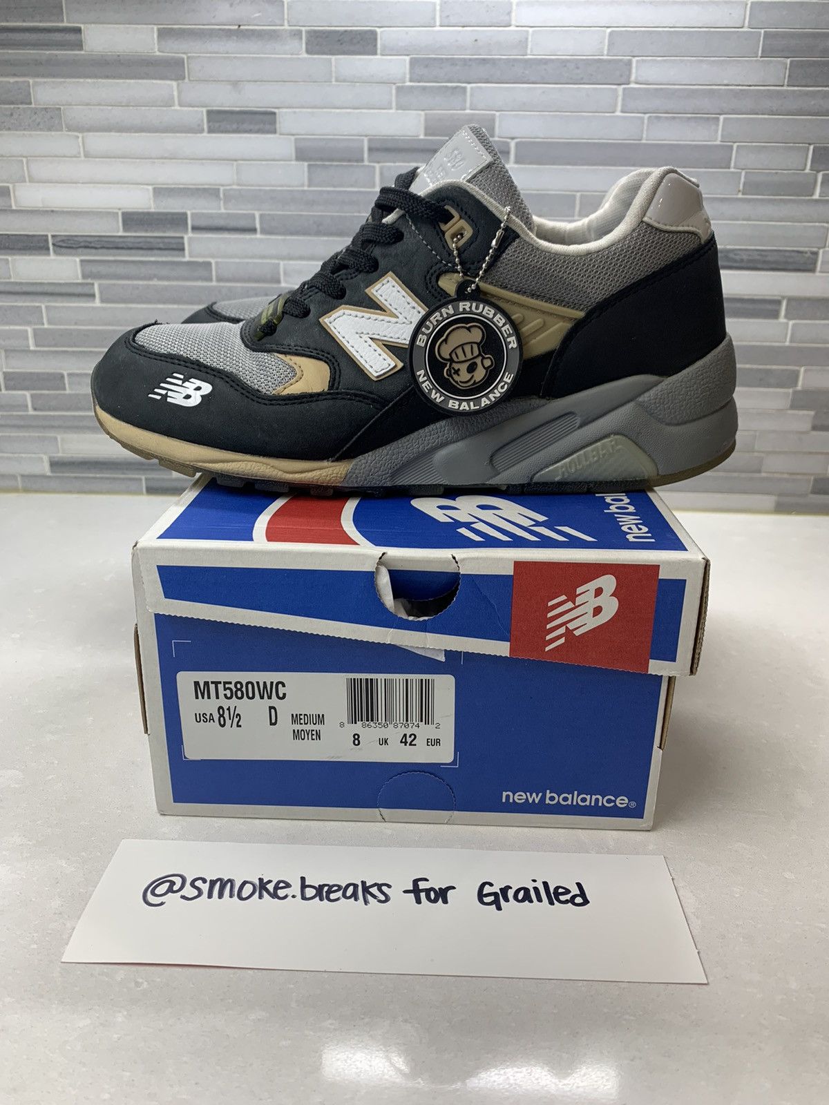 New shops Balance Burn Rubber MT580 rare sneakers