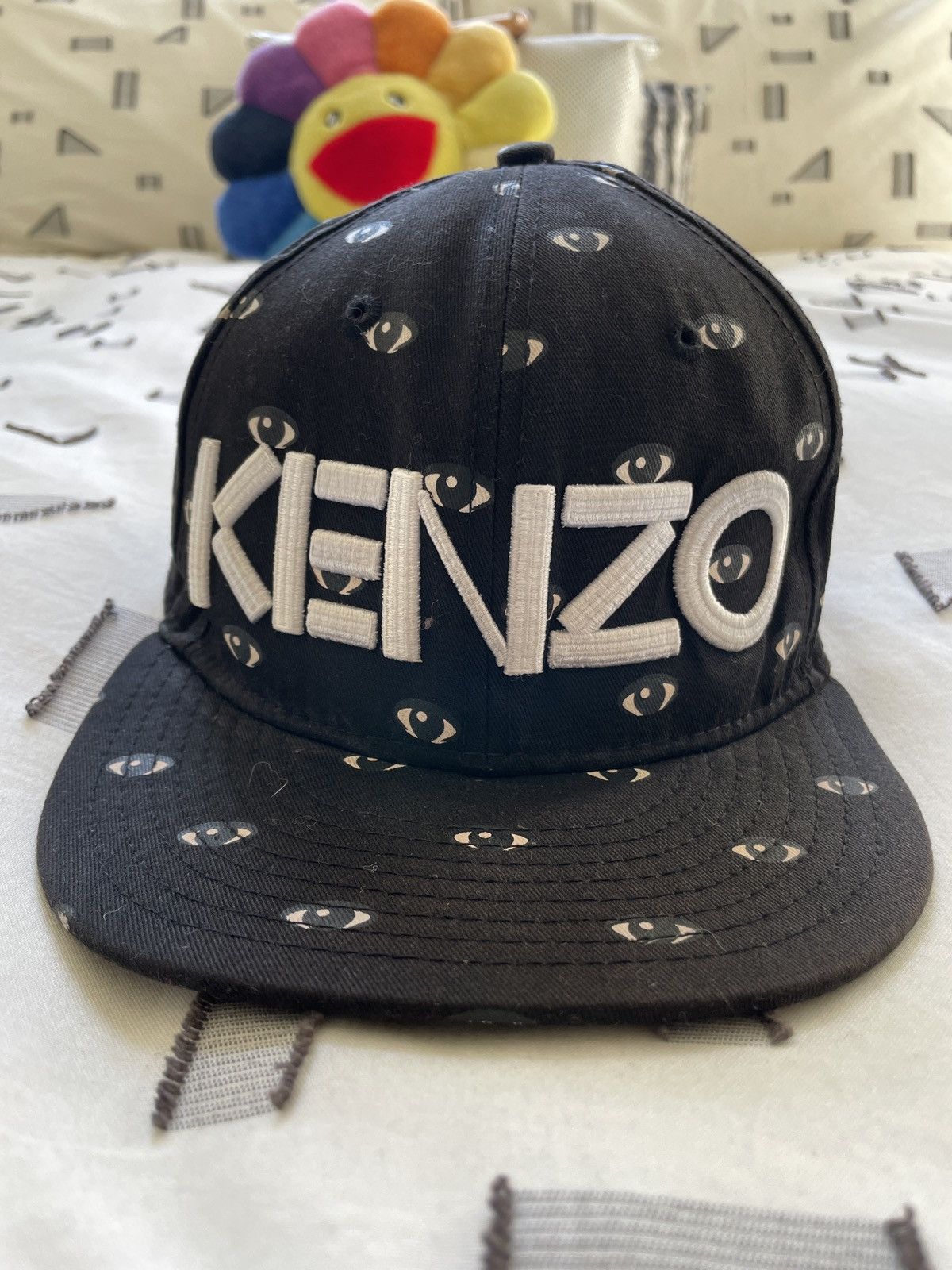 Kenzo New Era Kenzo x New Era Fitted Eye Print Hat Grailed