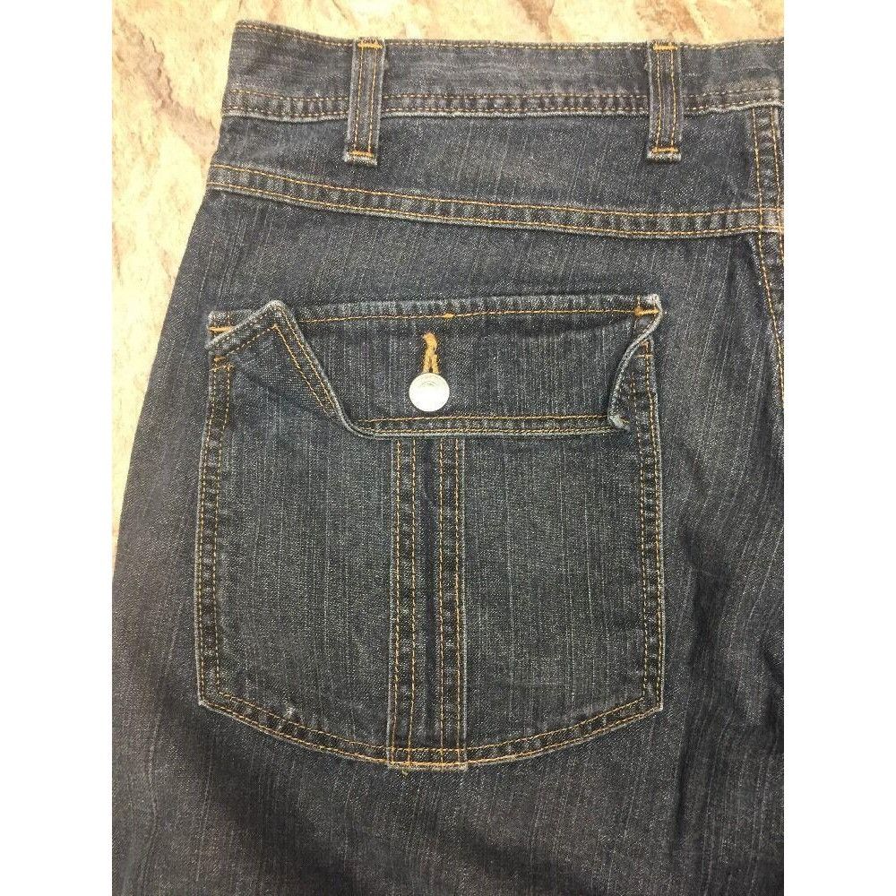 Structure Structure Relaxed Straight Leg Medium Wash Jeans Size US 34 / EU 50 - 7 Thumbnail