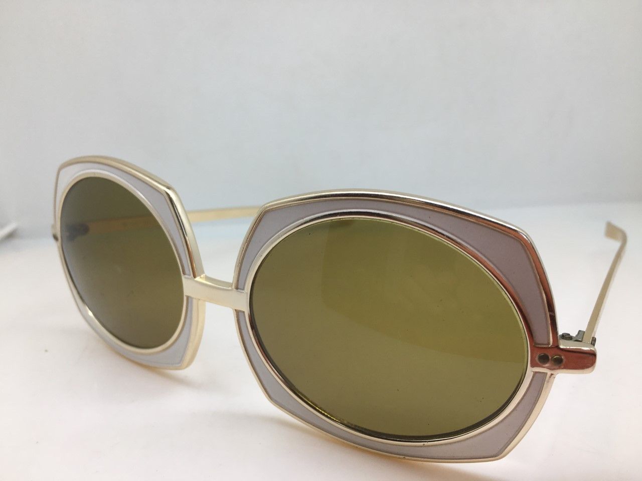 Vintage '69 MOD MODERNIST ALUMINUM RENAULD U.S.A SUNGLASSES Size ONE SIZE - 8 Thumbnail