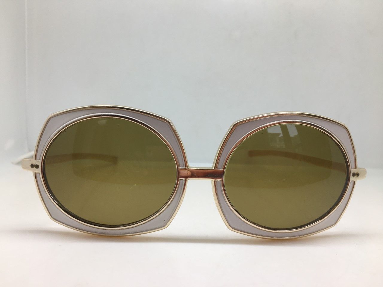 Vintage '69 MOD MODERNIST ALUMINUM RENAULD U.S.A SUNGLASSES Size ONE SIZE - 5 Thumbnail