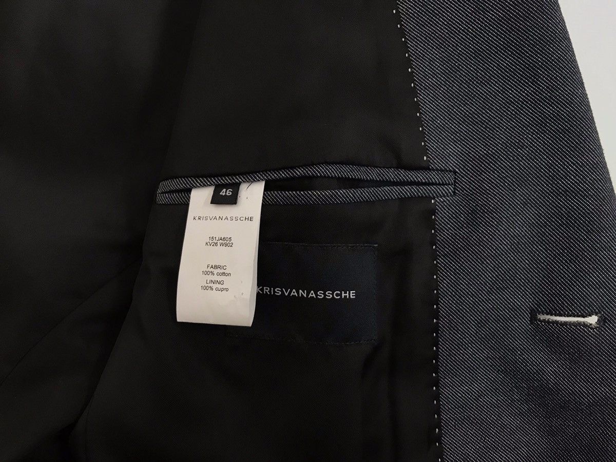 Kris Van Assche Kris Van Assche mint condition blazer size 46IT Size 36R - 6 Thumbnail