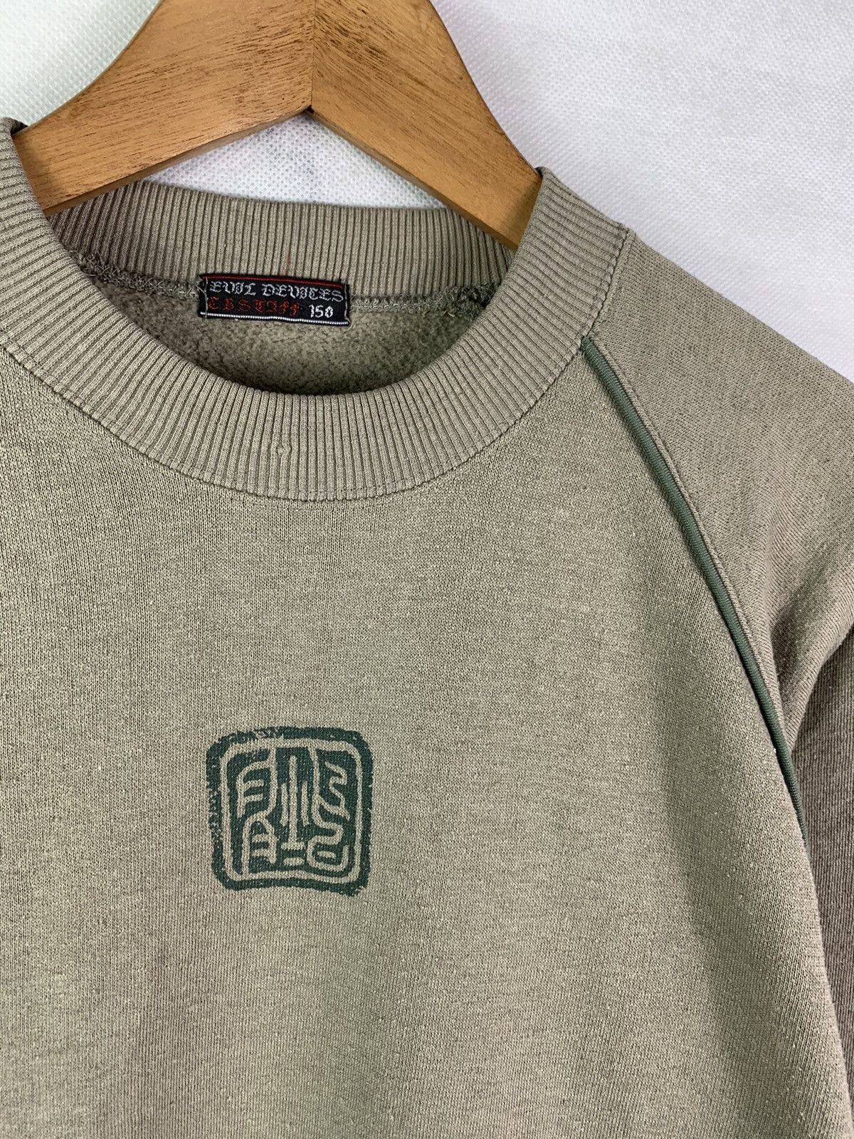Japanese Brand 🔥Rare🔥Evil Devices Japanese Sukajan Motives Sweatshirt Size US XS / EU 42 / 0 - 7 Thumbnail