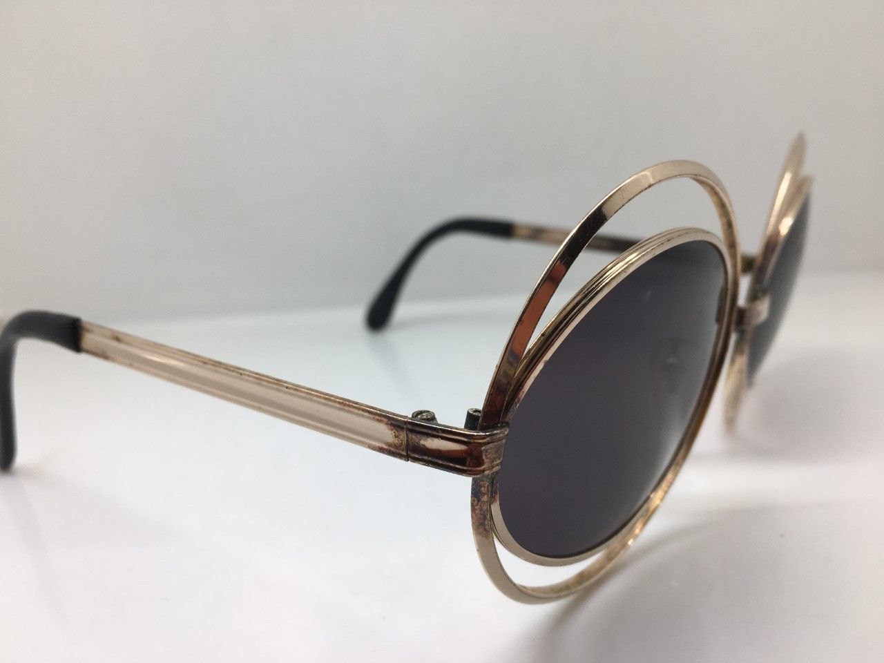 Vintage '69 MOD OP ART FENG SHUI by SWANK COUTURE SUNGLASSES Size ONE SIZE - 7 Thumbnail