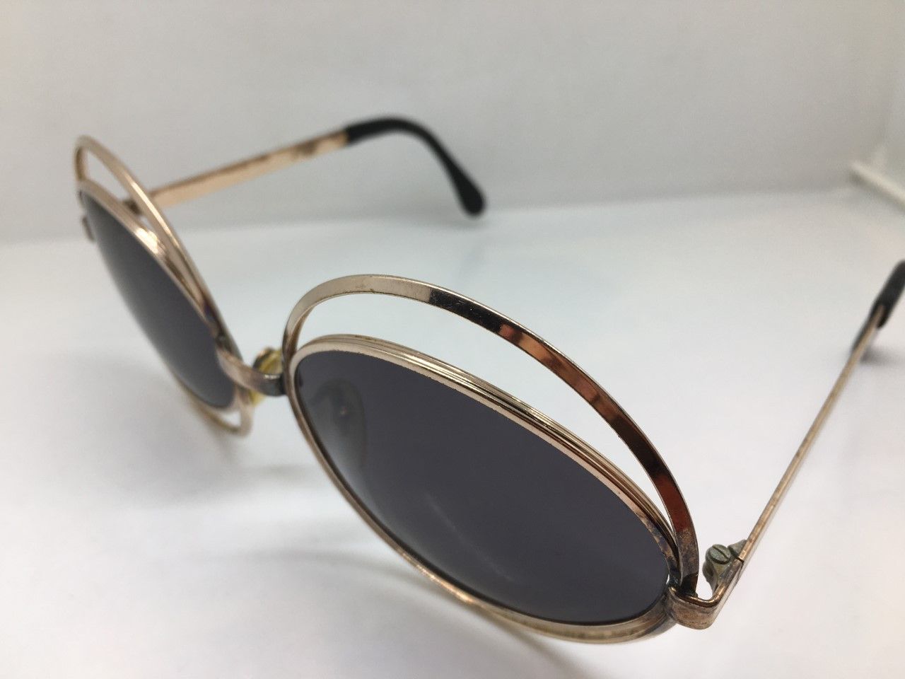 Vintage '69 MOD OP ART FENG SHUI by SWANK COUTURE SUNGLASSES Size ONE SIZE - 2 Thumbnail