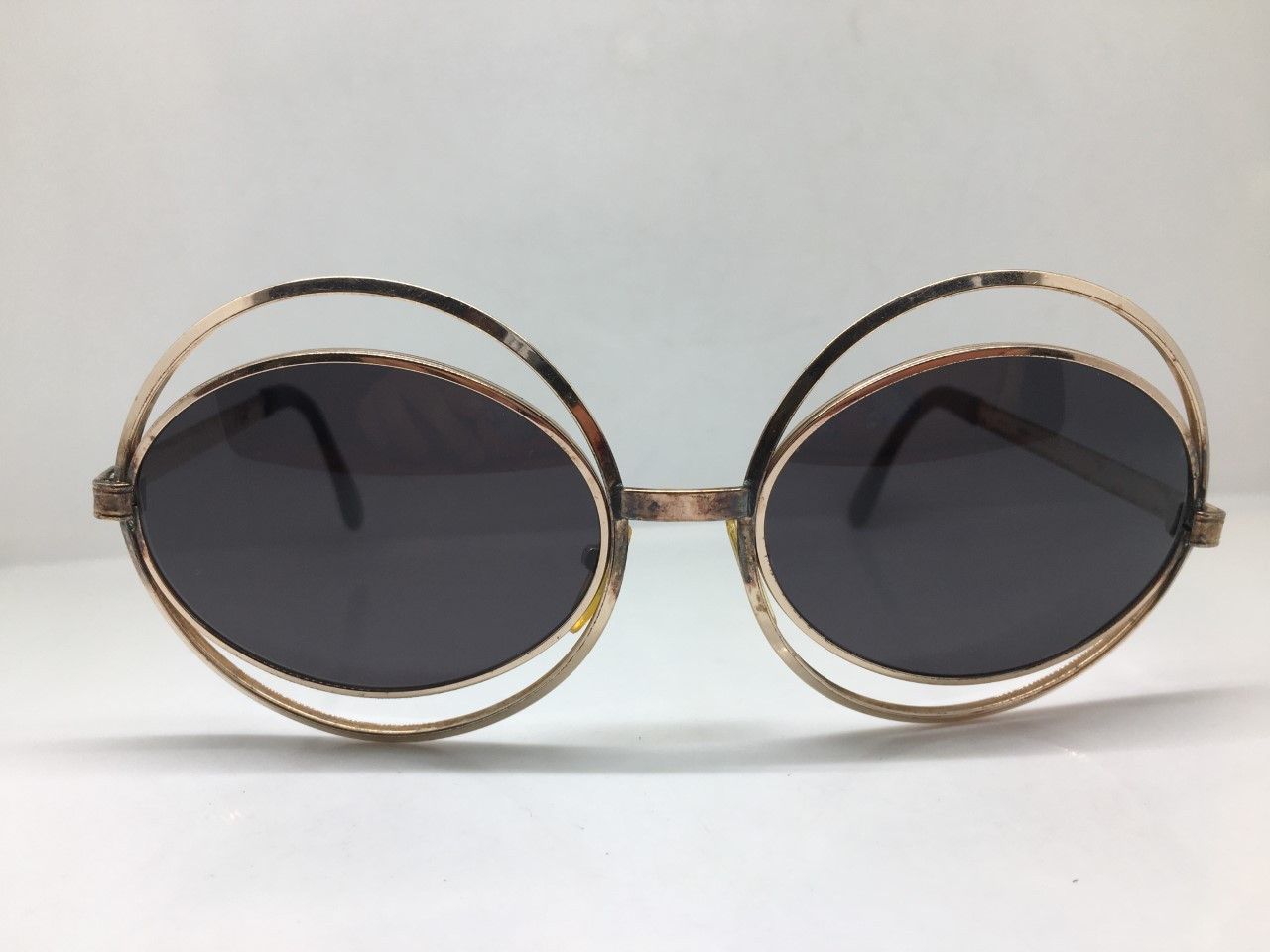 Vintage '69 MOD OP ART FENG SHUI by SWANK COUTURE SUNGLASSES Size ONE SIZE - 5 Thumbnail