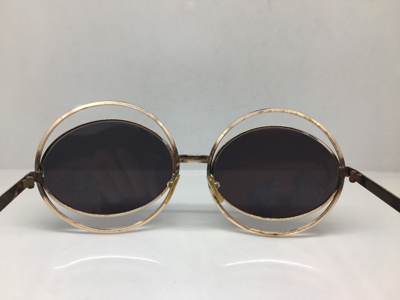 Vintage '69 MOD OP ART FENG SHUI by SWANK COUTURE SUNGLASSES Size ONE SIZE - 8 Thumbnail